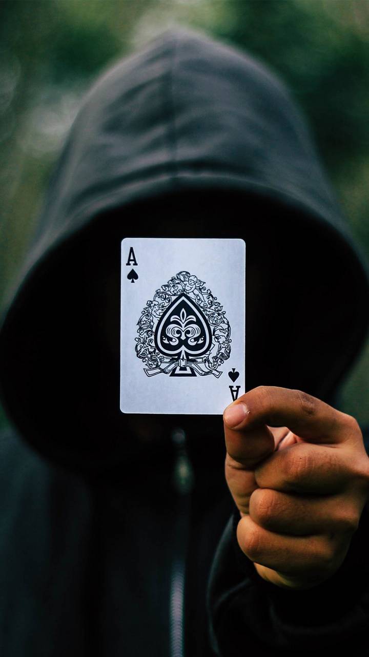 720x1280 Ace Of Spade Wallpaper