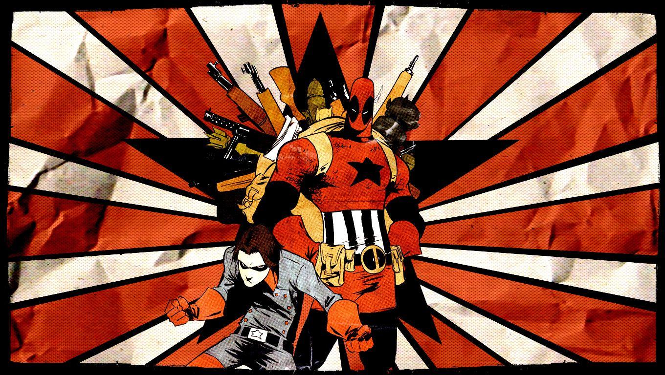 1360x768 Comics Wallpaper Download #CLE781T