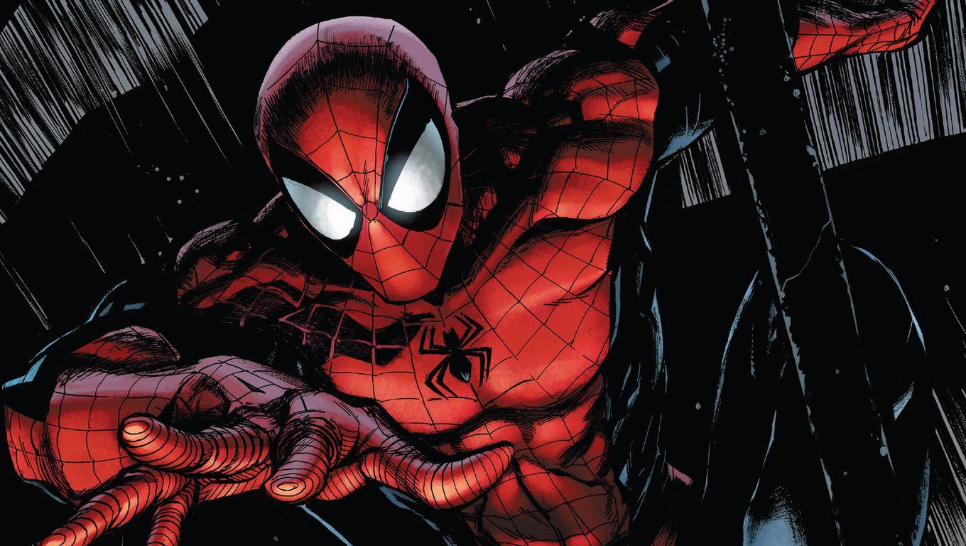 1360x768 Spiderman Marvel Comics Laptop HD HD 4k Wallpaper