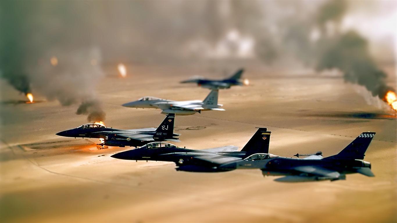 1366x768 Planes Wallpaper for Android