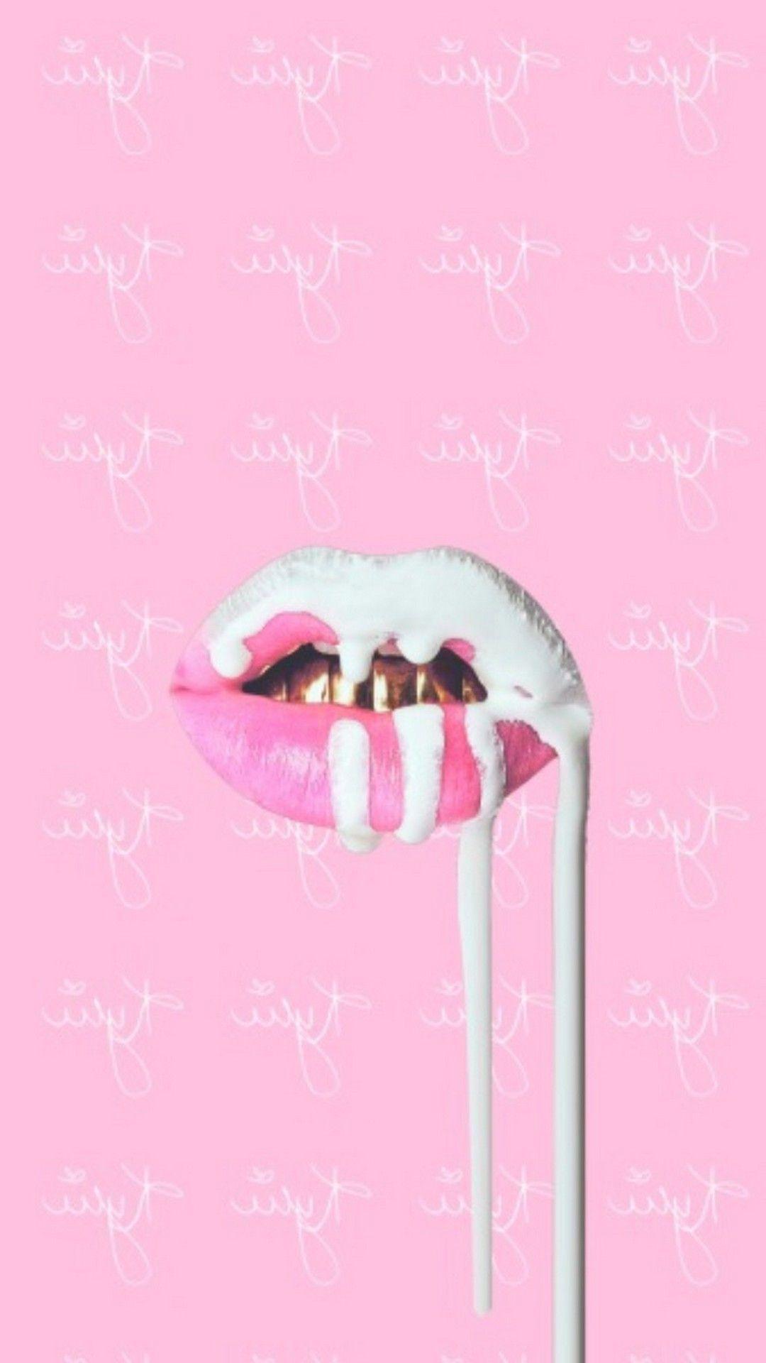Pink Lips Wallpapers Top Free Pink Lips Backgrounds Wallpaperaccess