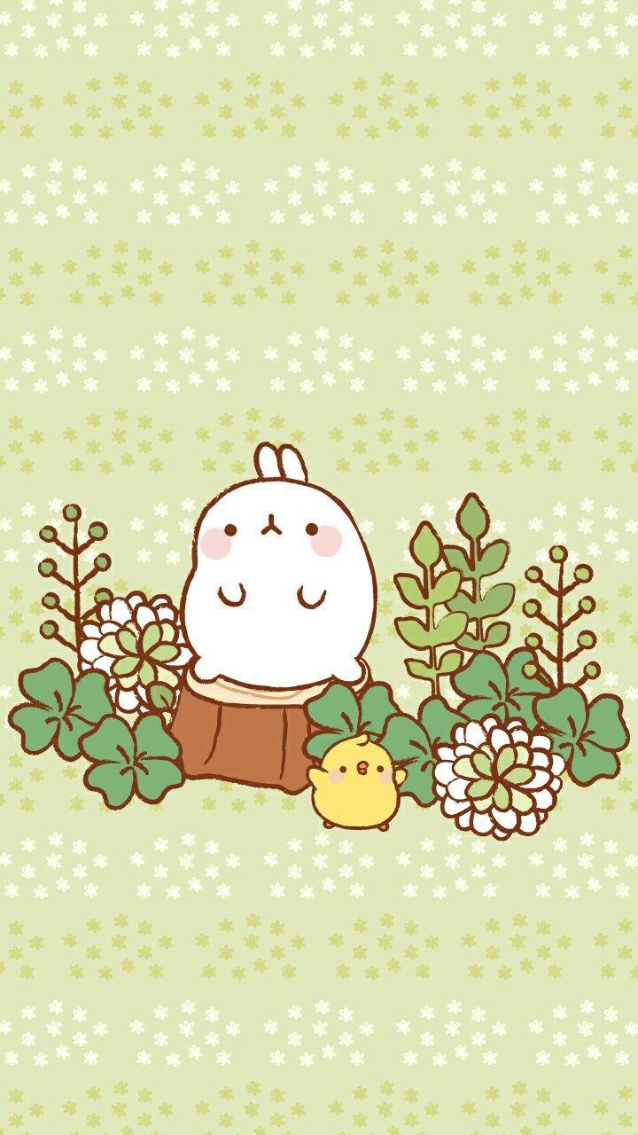 720x1280 art, bunny, cartoon, cute art, cute baby, cute illustration