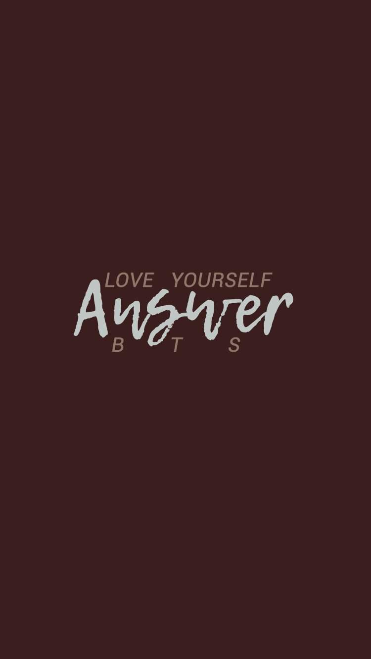 Bts Love Yourself Answer Wallpapers Top Free Bts Love Yourself Answer Backgrounds Wallpaperaccess