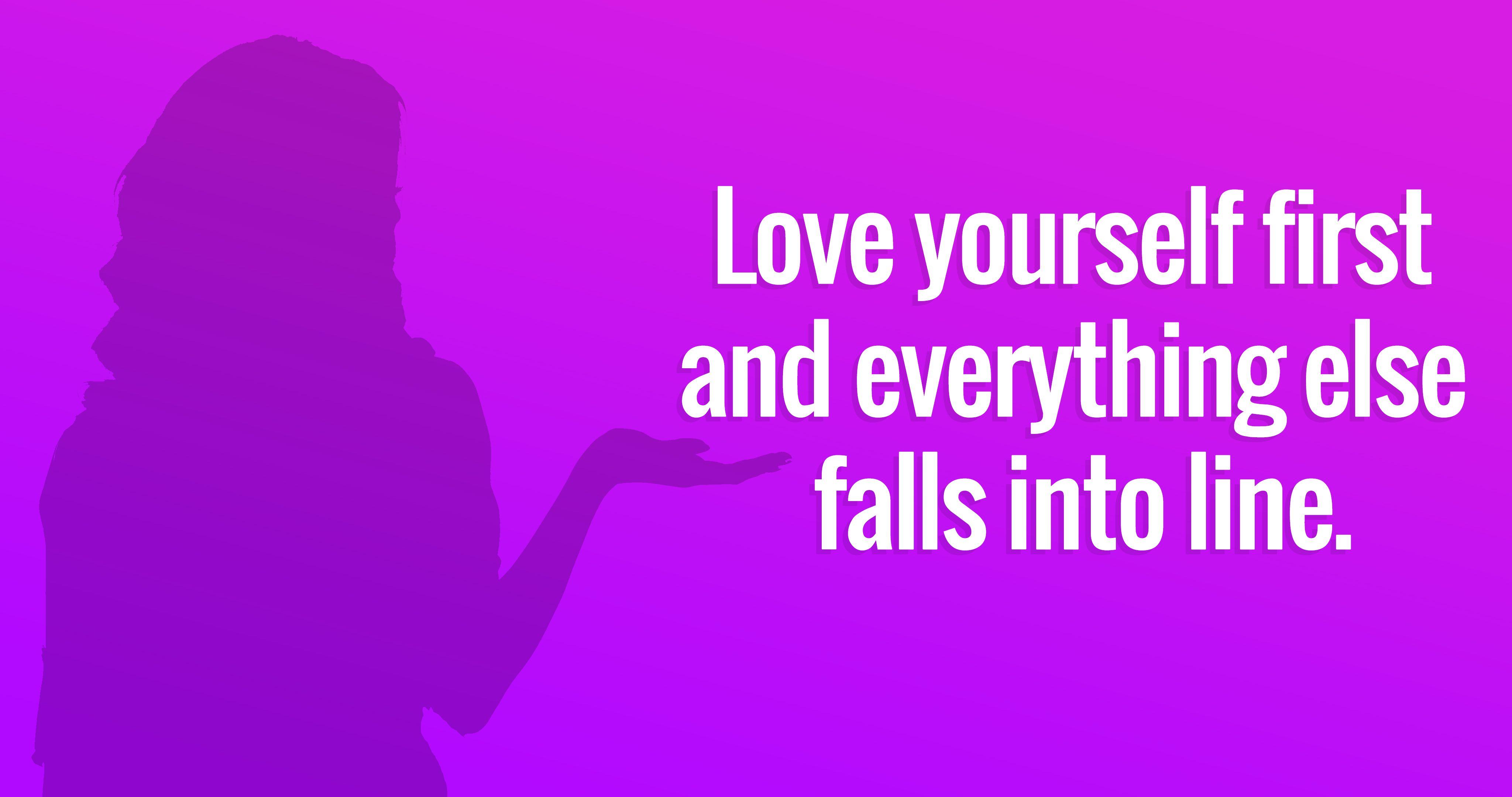 4096x2160 Love Yourself 4k Ultra HD Wallpaper. Background Image