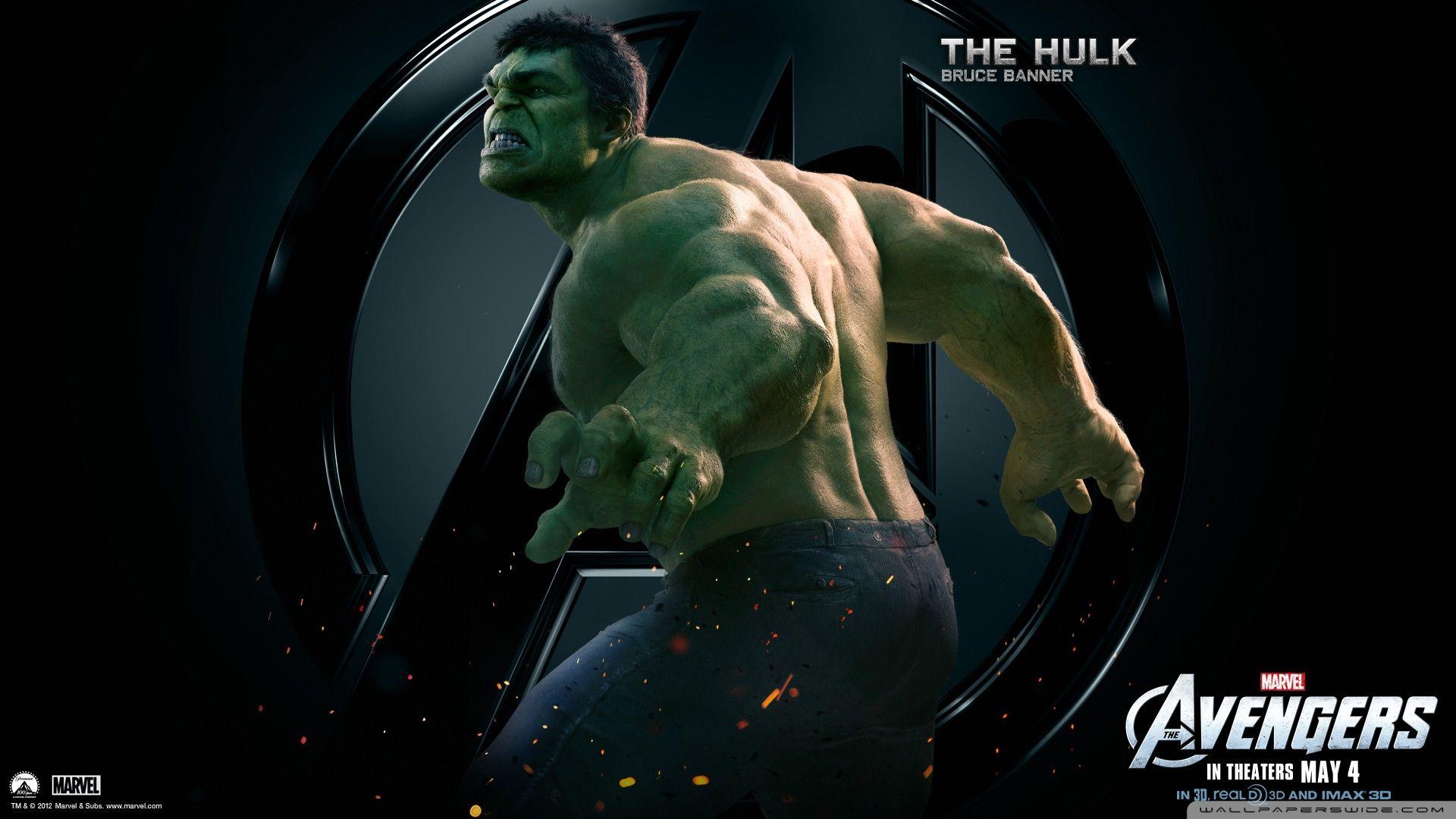 1920x1080 The Avengers Hulk ❤ 4K HD Desktop Wallpaper for 4K Ultra HD TV