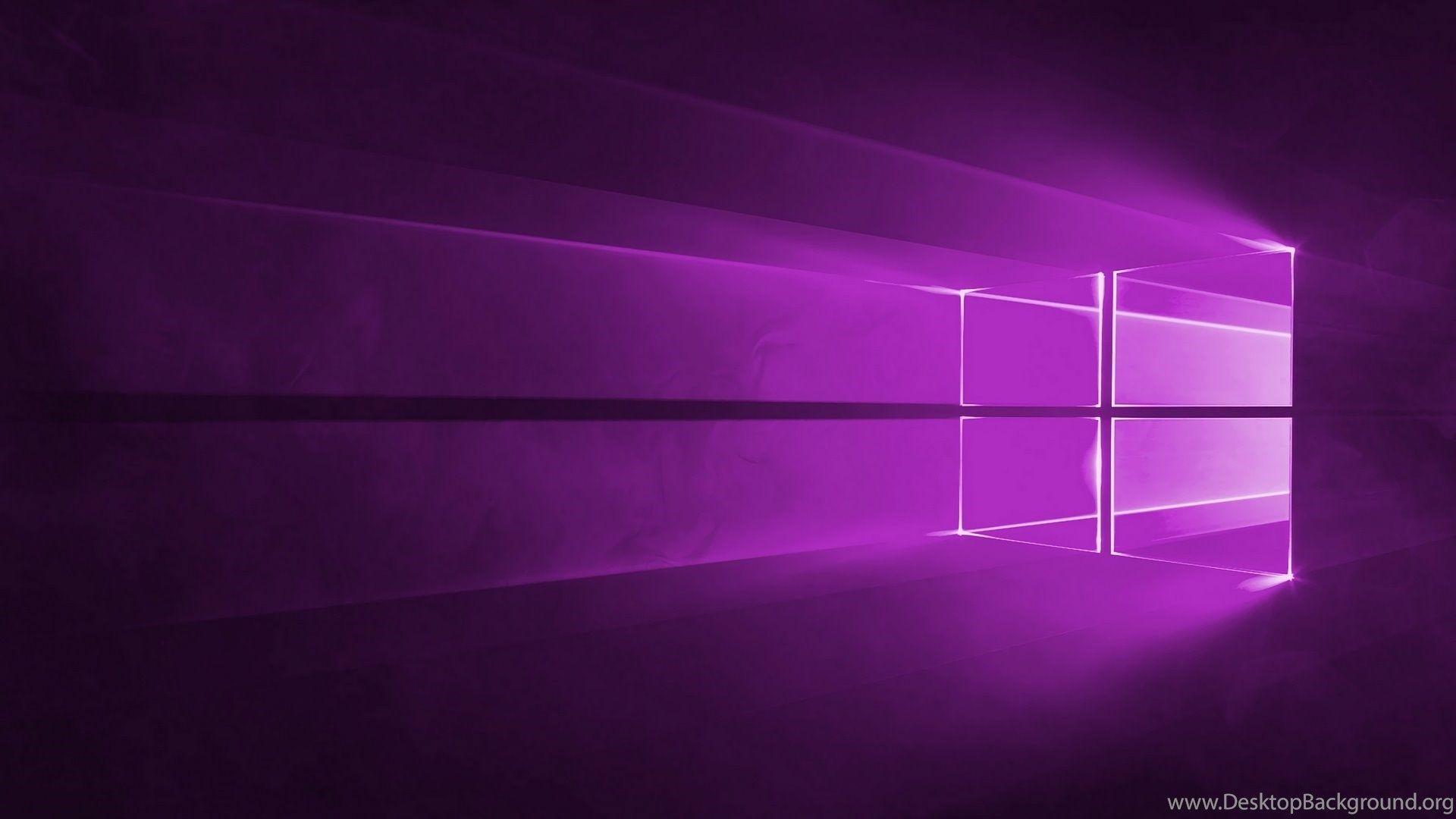 1920x1080 Hình nền Windows 10 Violet Chủ đề 1920x1080 4527 Máy tính để bàn