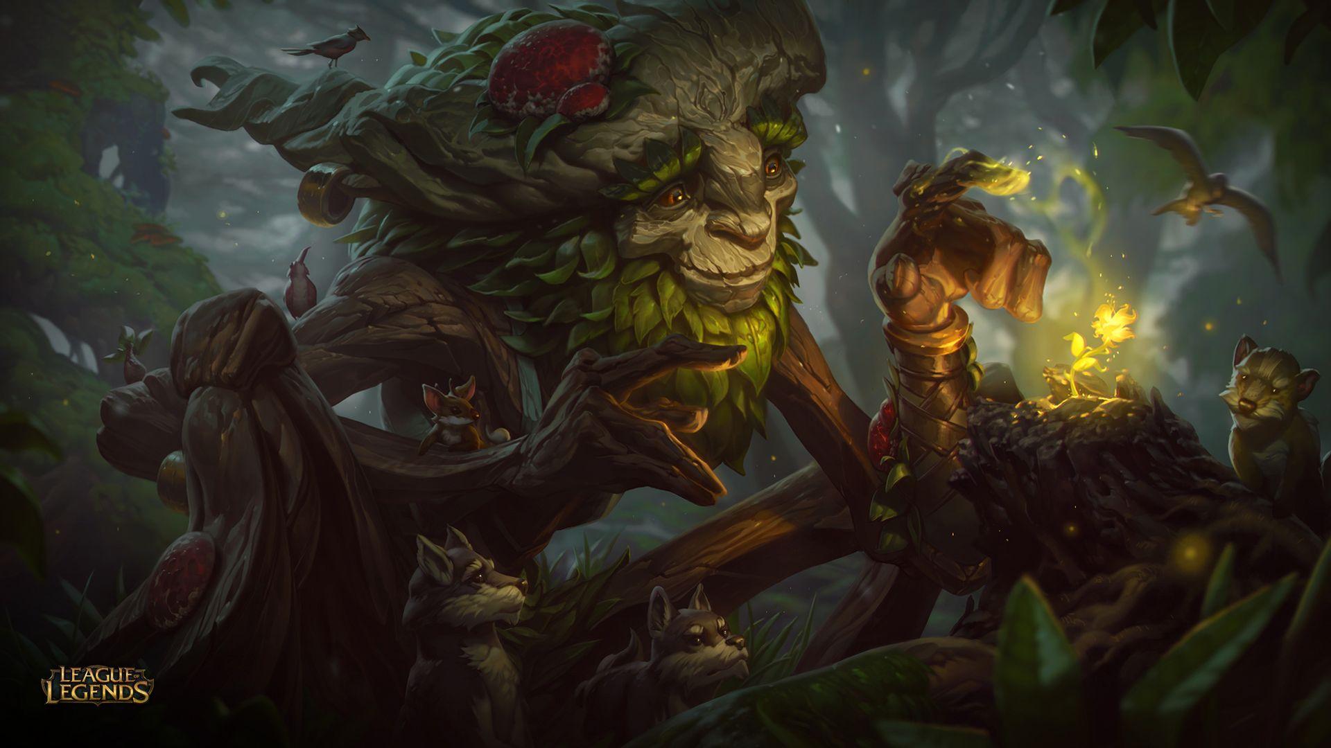 1920x1080 Ivern, Người cha xanh - Hình nền Liên minh huyền thoại