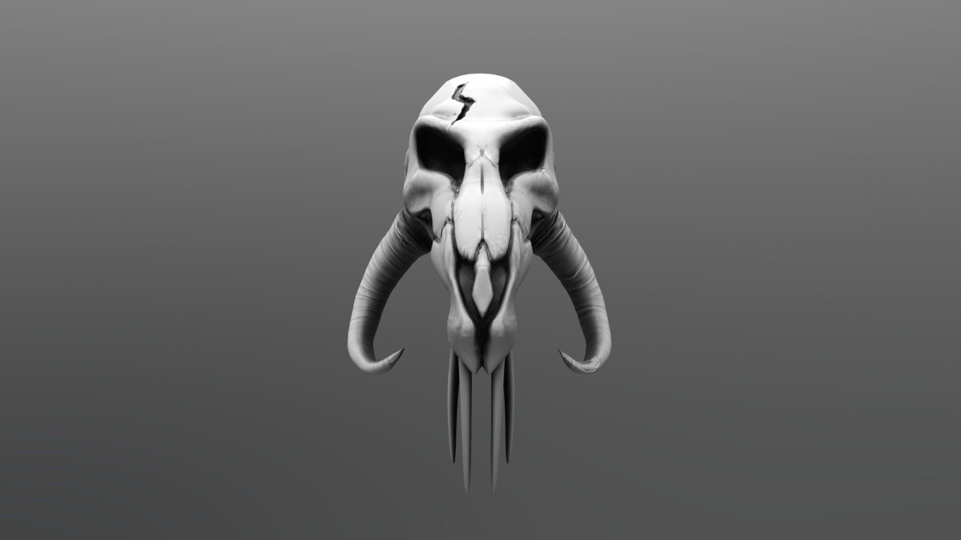 1920x1080 Mythosaur Skull