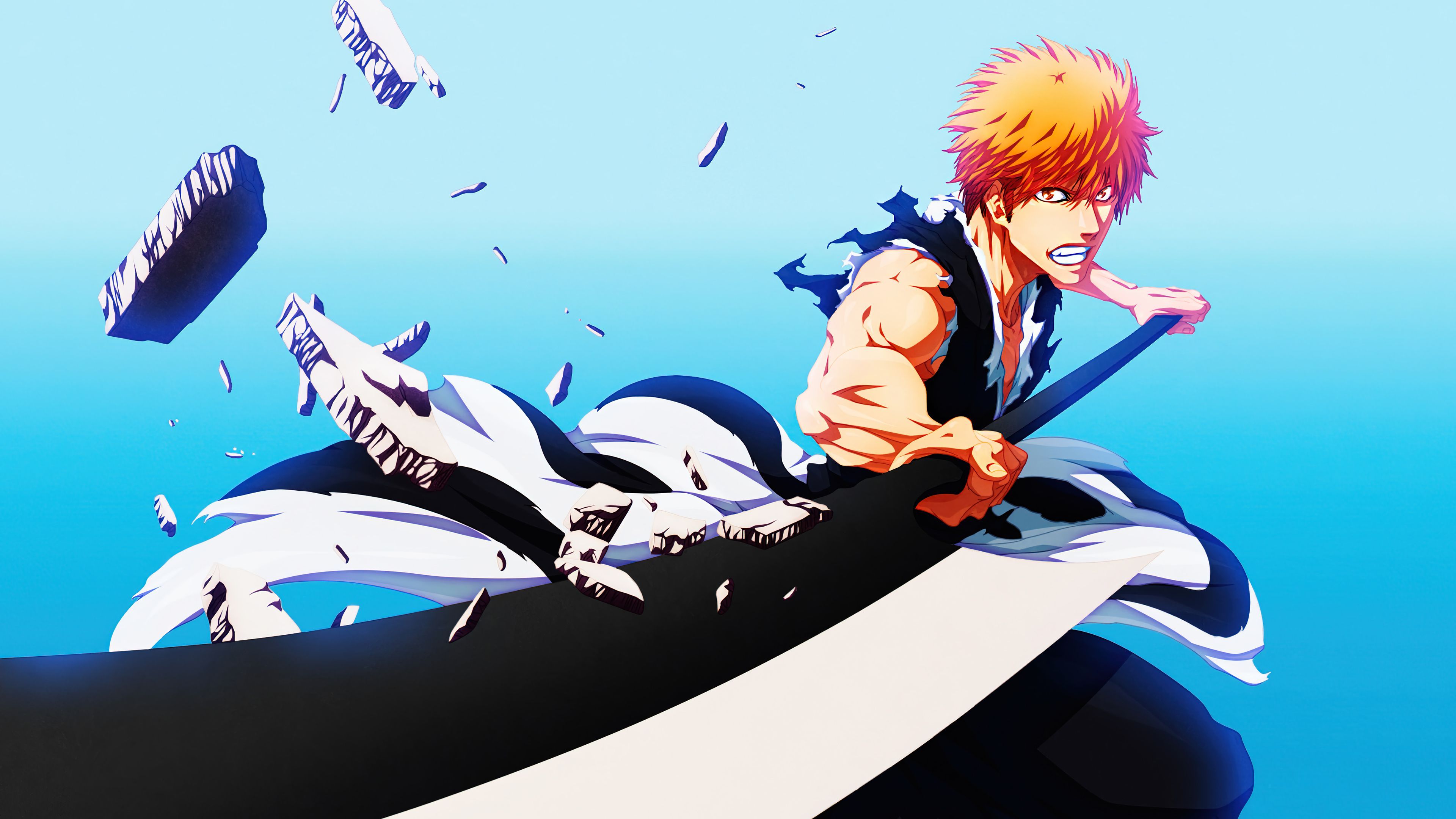 3840x2160 Ichigo Sword Bleach 1000 Year Blood War