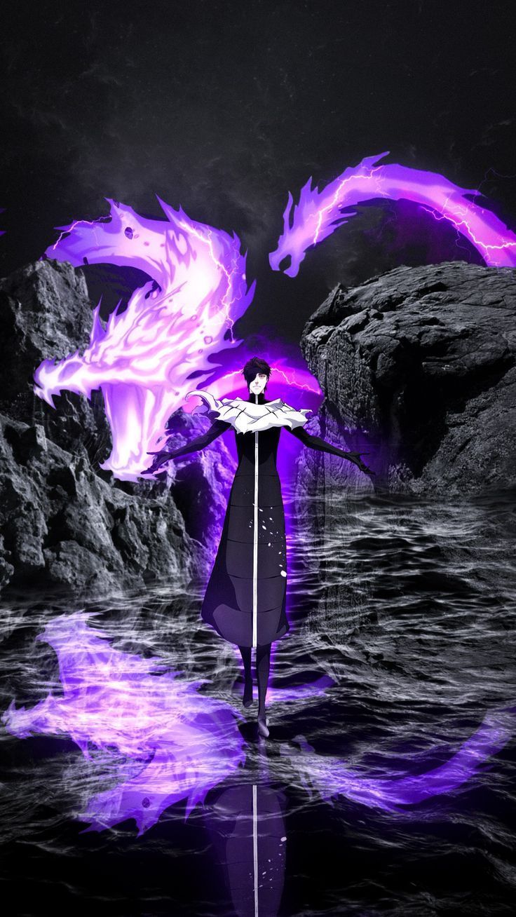 736x1308 Sosuke Aizen wallpaper