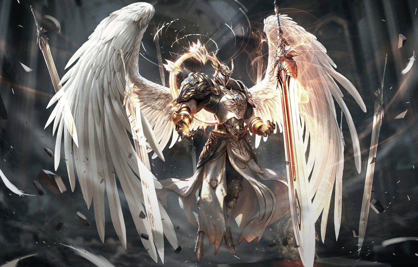 mtg wallpaper angel