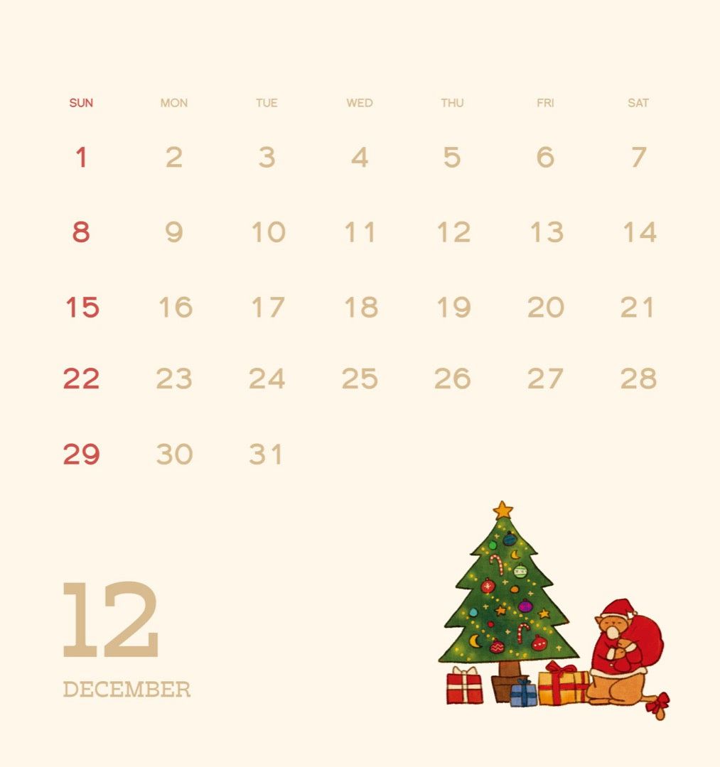 1013x1080 Desk Calendar