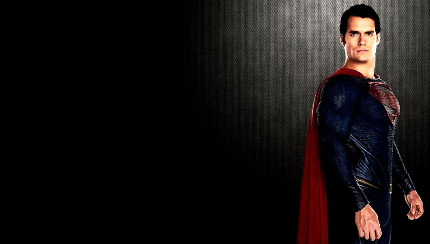1488x846 Man Of Steel Black HD Wallpaper