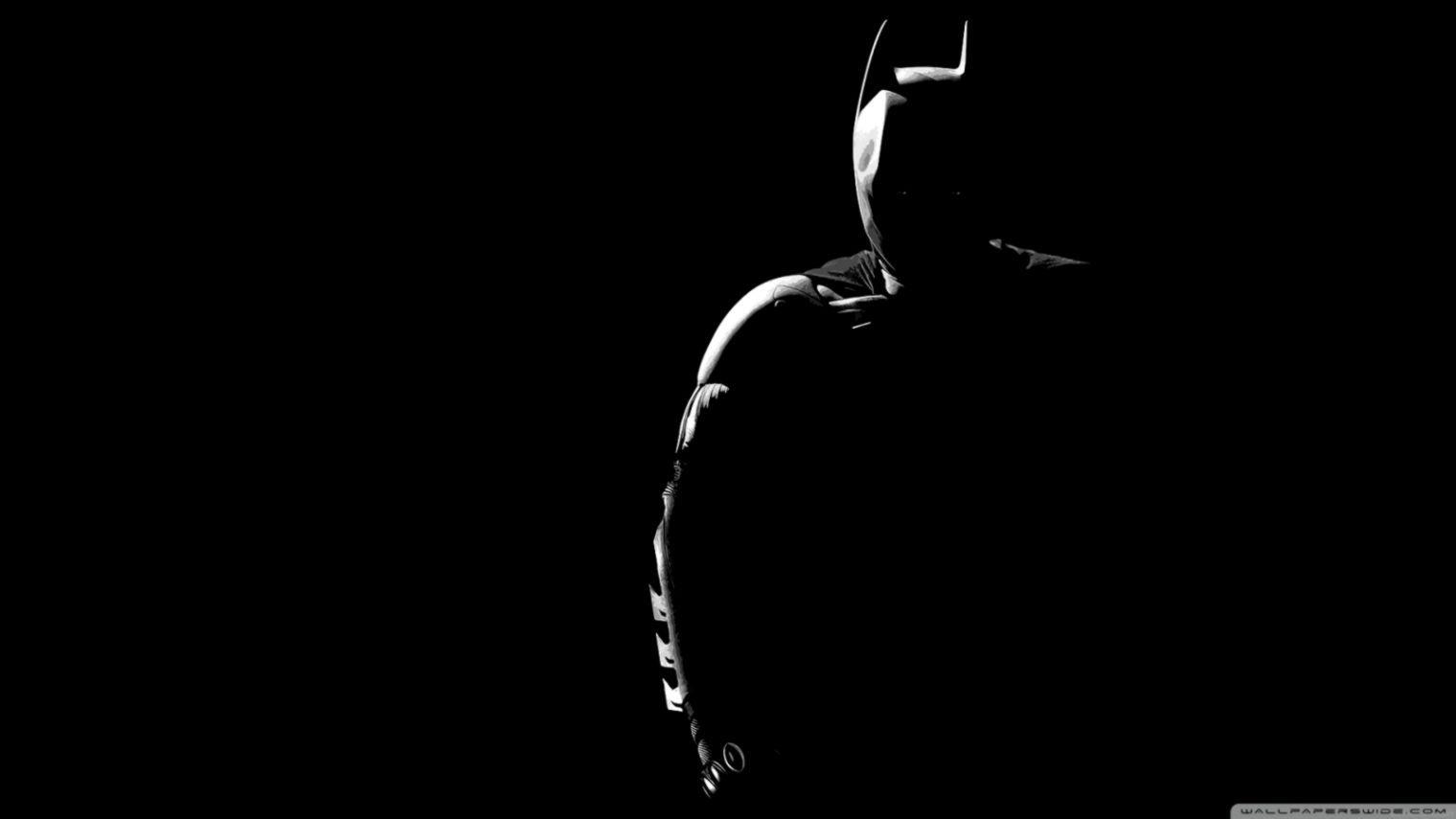 1520x855 Black Wallpaper Widescreen HD