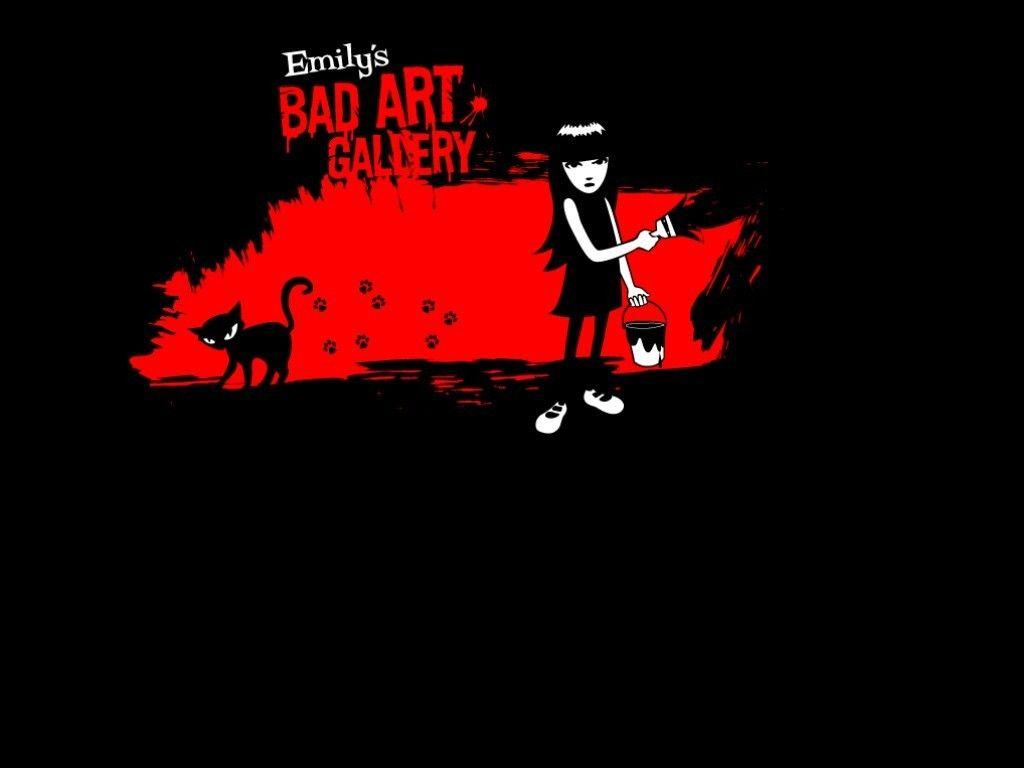 1024x768 Emily.The.Strange the Strange Wallpaper 10015691