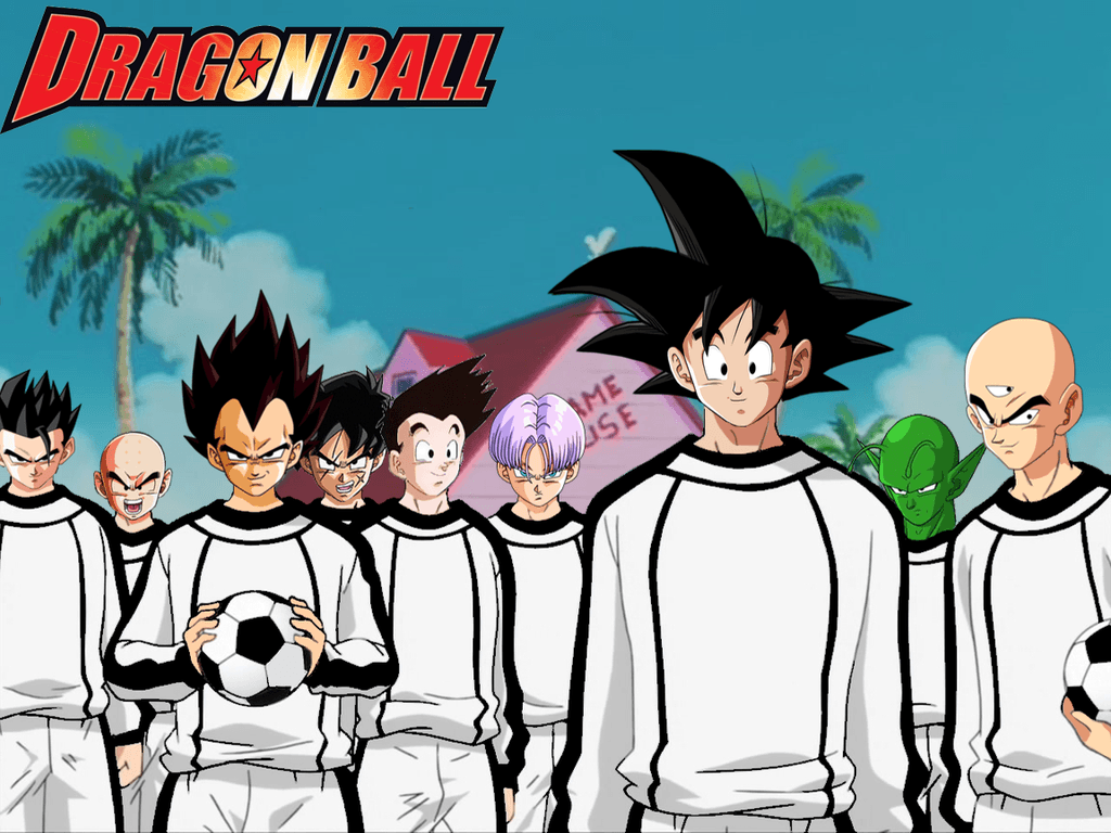 1024x768 Dragonball Soccer