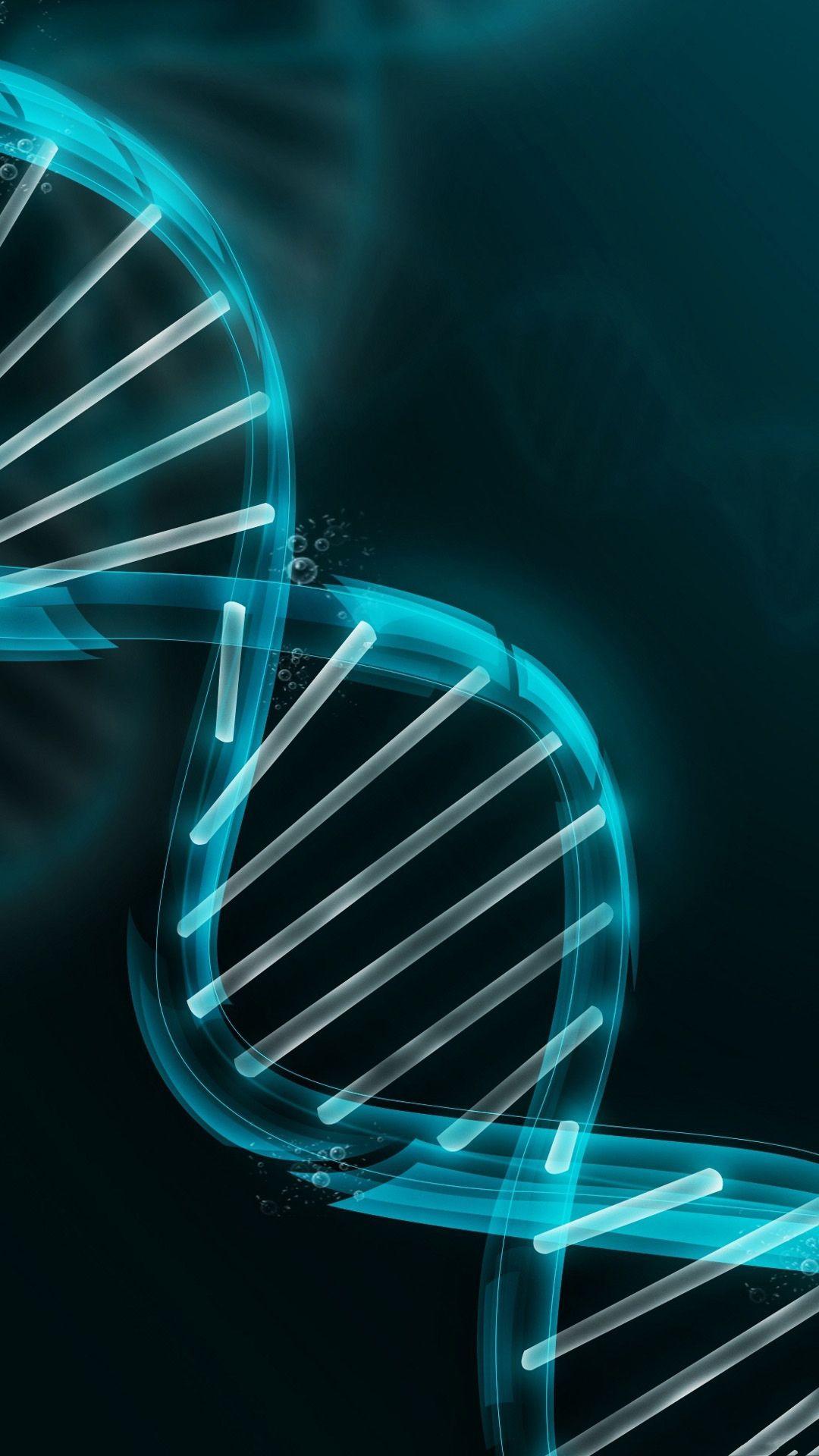 1080x1920 DNA Strand Illustration Android Wallpaper free download