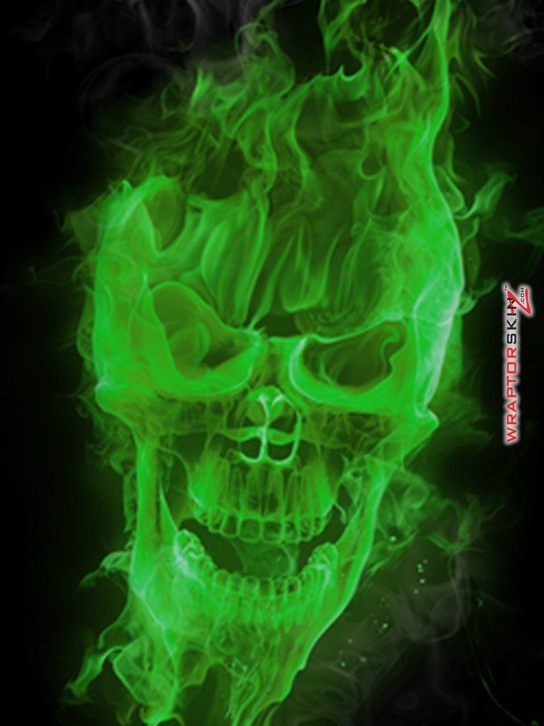 Green skulls wallpaper by Highboostadikt  Download on ZEDGE  6ebc