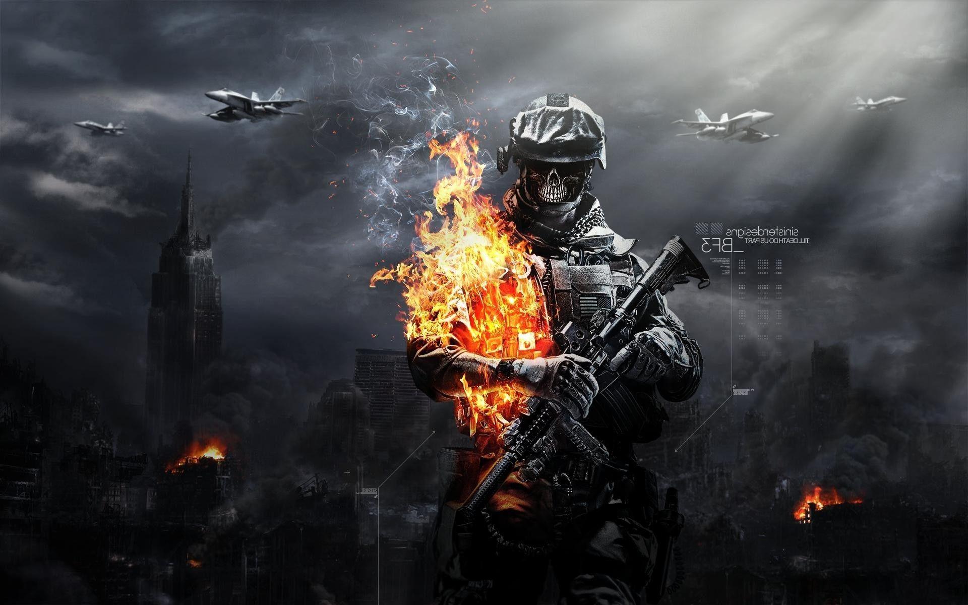 Fire Skull Wallpapers - Top Free Fire Skull Backgrounds - WallpaperAccess