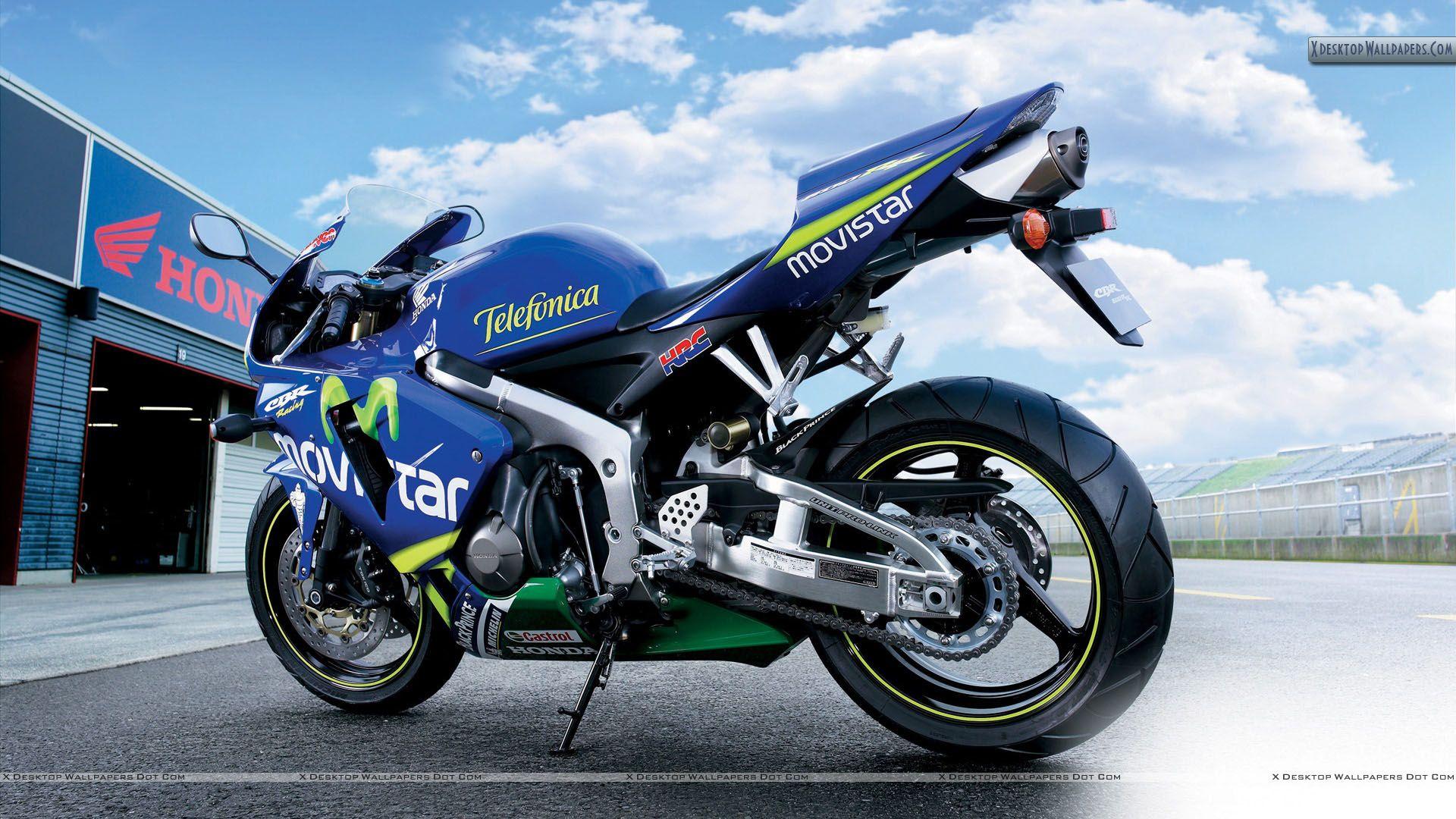 1920x1080 Honda CBR 600RR Movistar Wallpaper