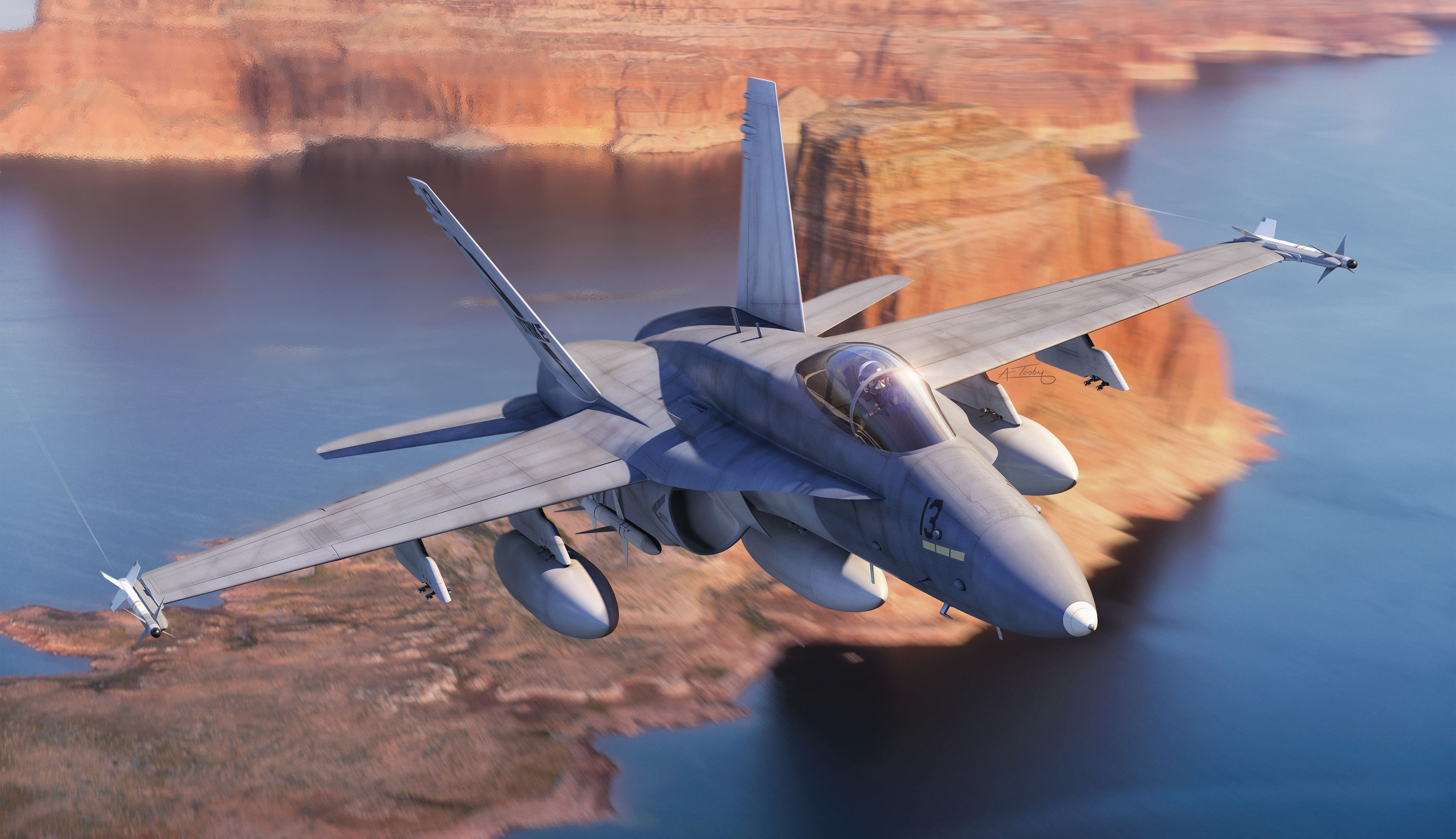 5760x3318 Warplane Military McDonnell Douglas F