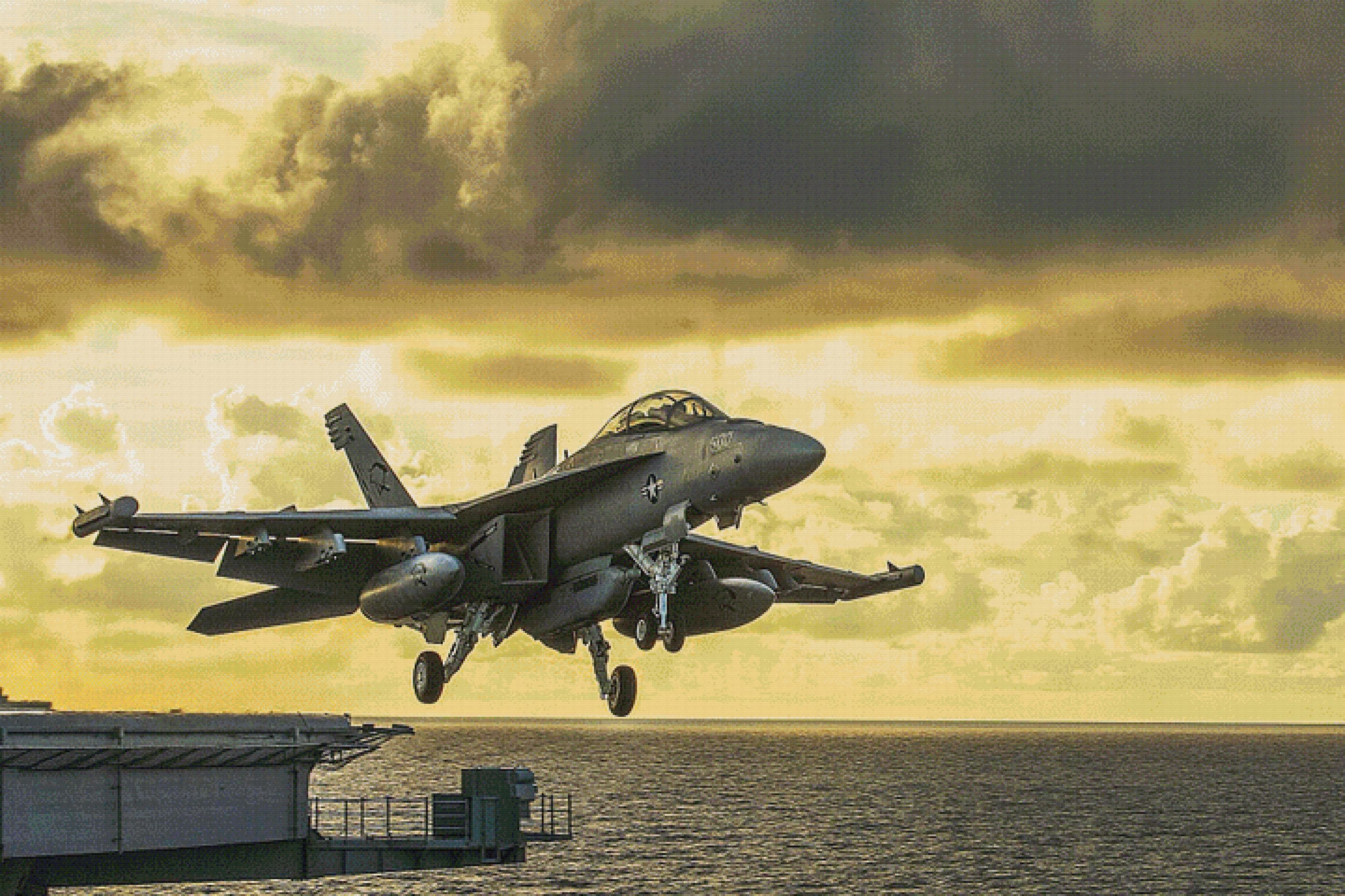 2880x1920 Hornet Cross Stitch Pattern