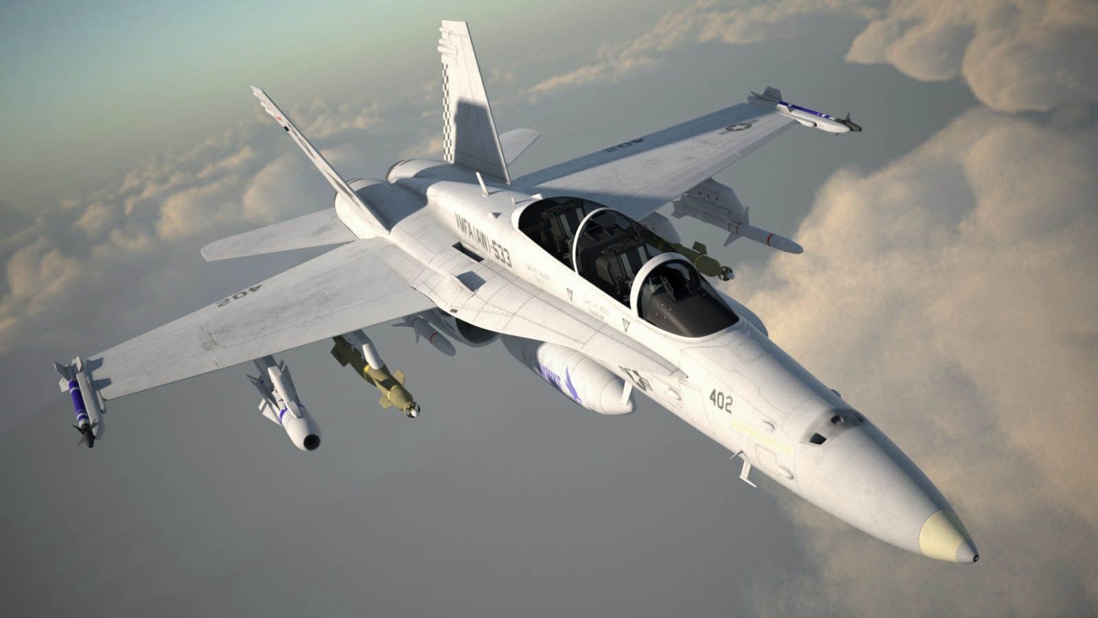 1600x900 McDonnell Douglas FA 18 Hornet