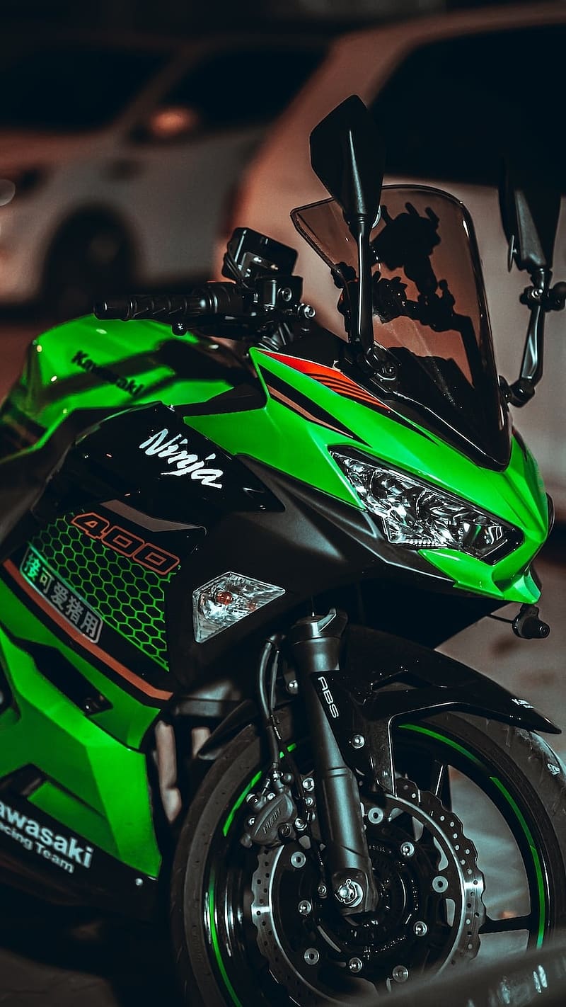 800x1422 Kawasaki Ninja, Green Ninja H2 Sx
