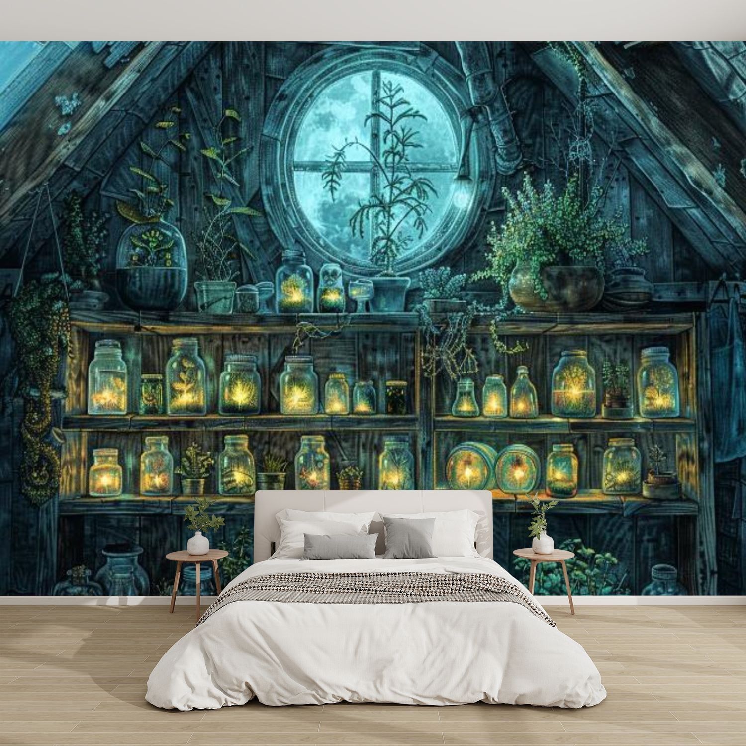 1500x1500 Modern Wallpaper Murals 3D Vintage Jar