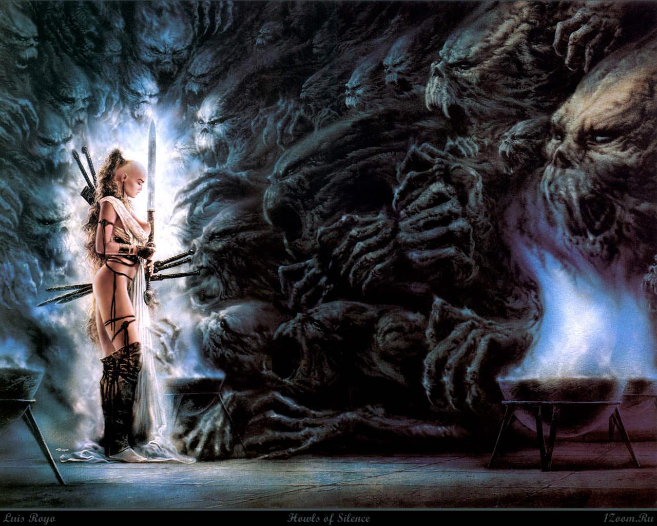 1280x1024 Female Warrior wallpaper from Warriors wallpaper