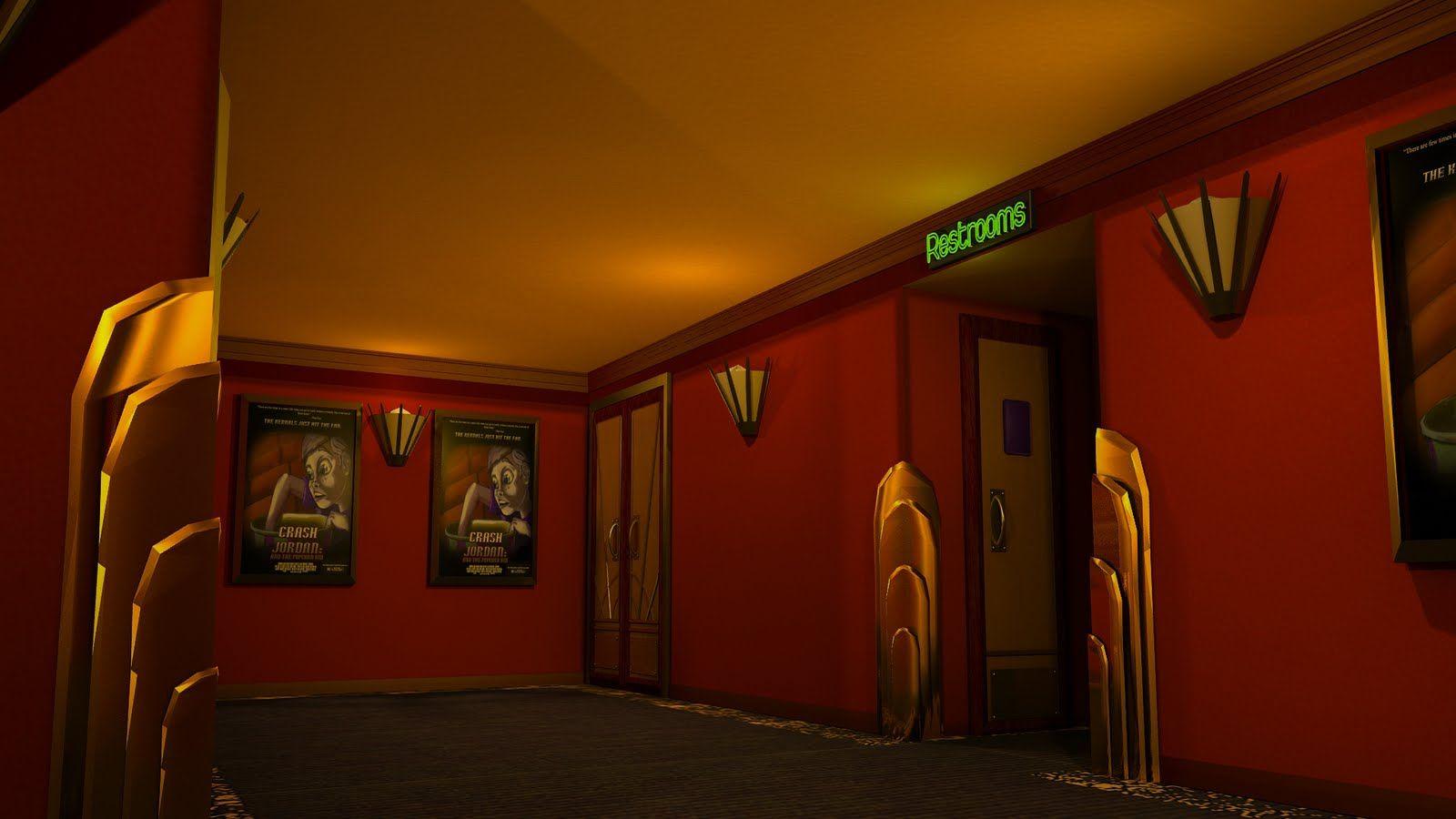 1600x900 Art Deco Movie Theatre wallpaper 1080p (1600 x 900 ) Art
