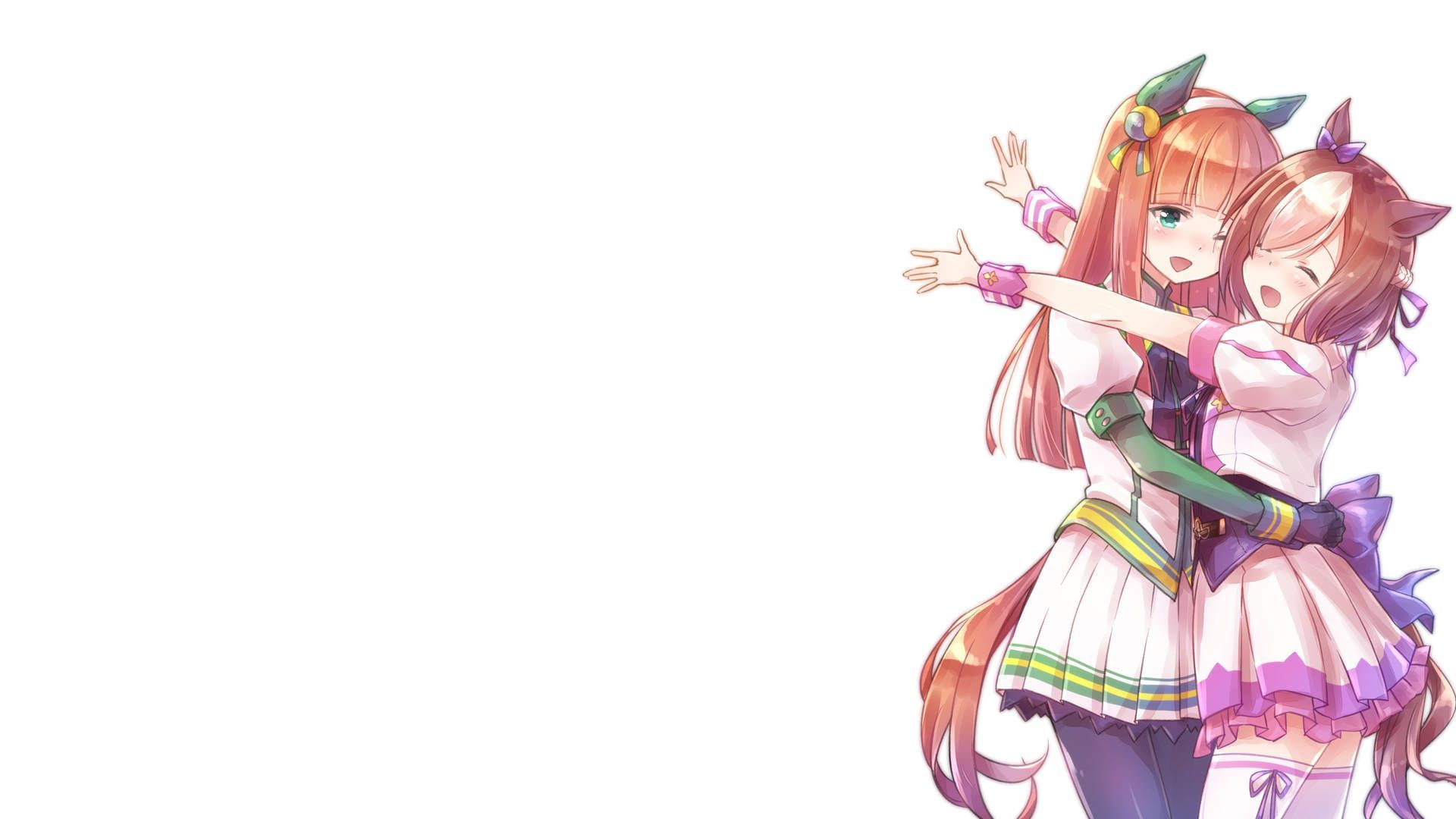 1920x1080 Uma Musume Pretty Derby Hugging