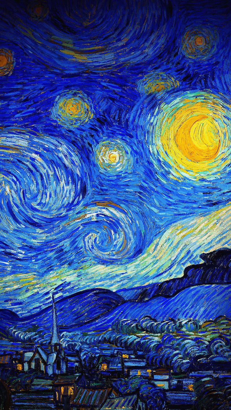800x1422 HD gogh wallpaper