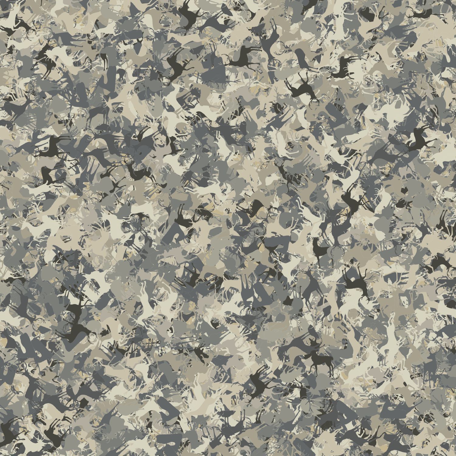 1500x1500 Deer Camo Peel and Stick Wallpaper