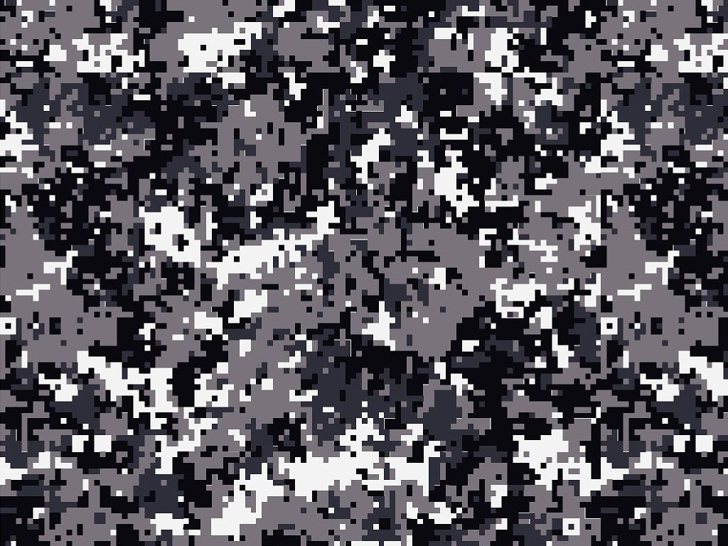 1024x768 Smoke Gray Camouflage Vinyl Wrap