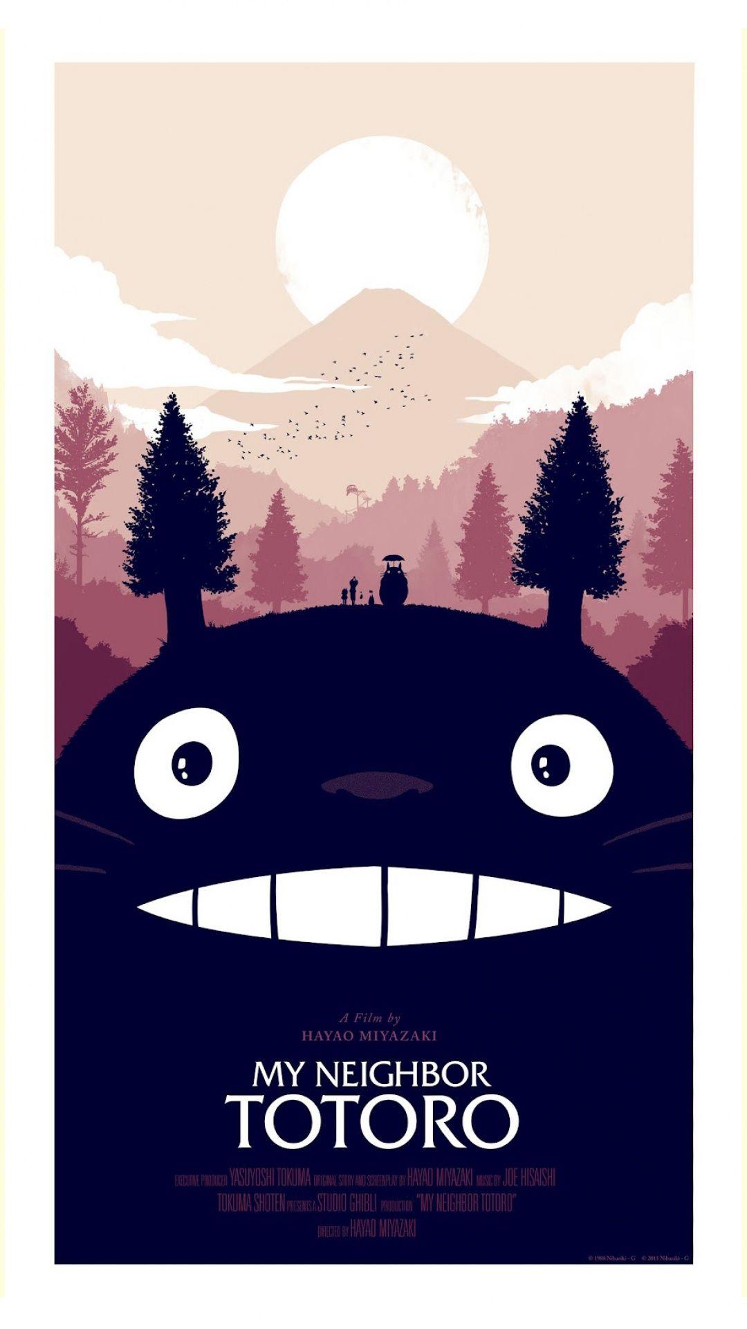 Totoro Iphone Wallpapers Top Free Totoro Iphone Backgrounds