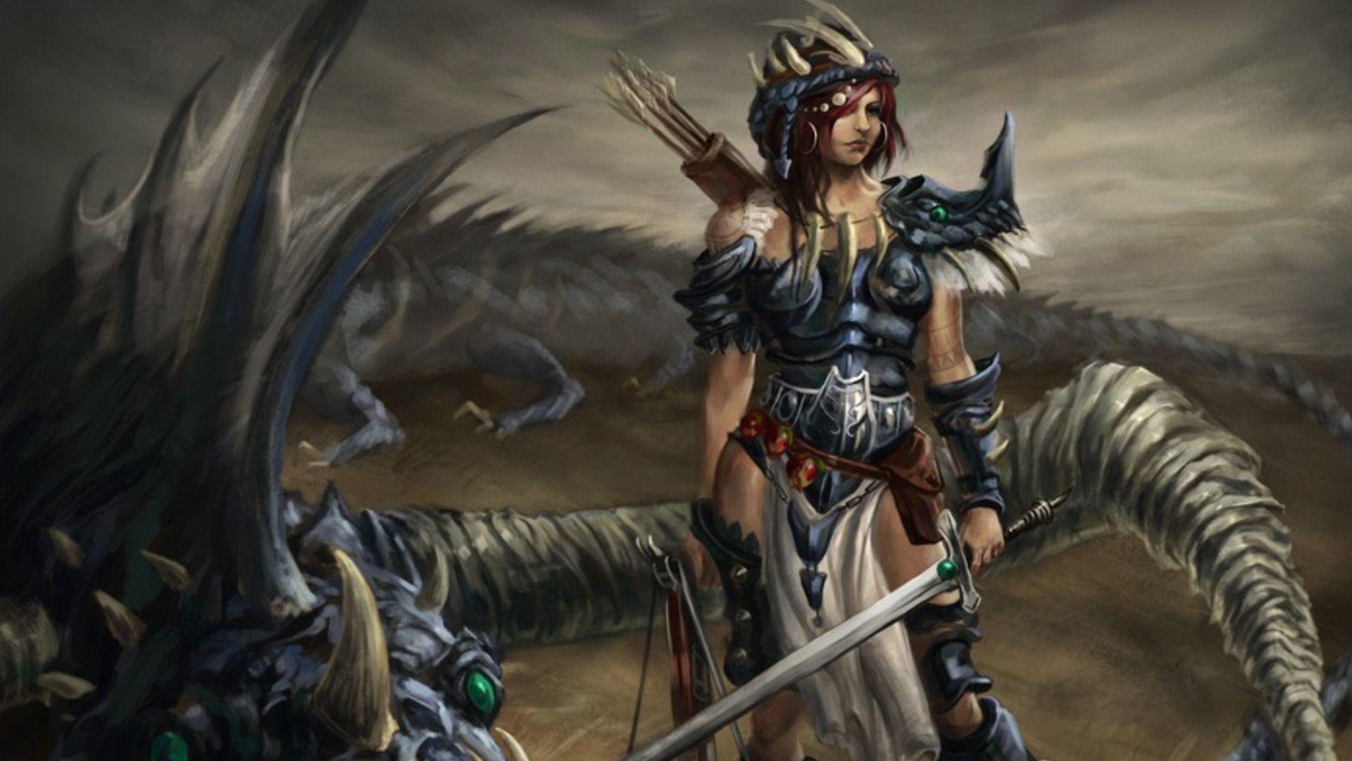 1920x1080 Women Warrior Full HD Wallpaper and Background Imagex1080