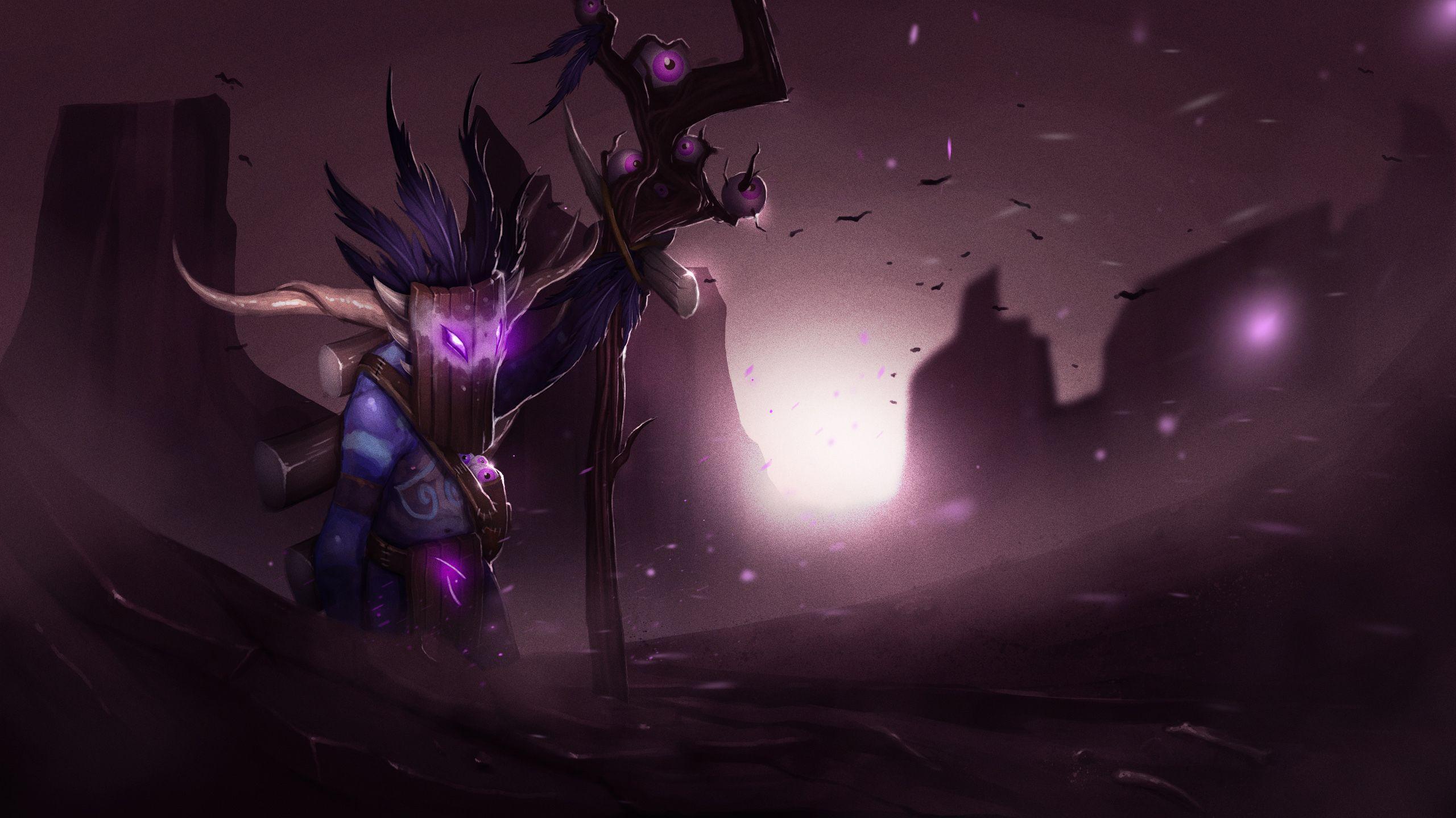 2560x1440 Dota 2. Witch wallpaper, Witch doctor