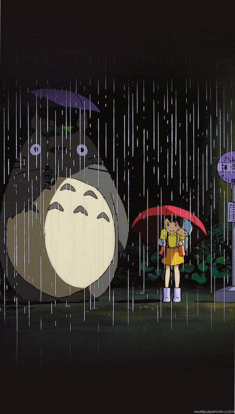 Totoro Iphone Wallpapers Top Free Totoro Iphone Backgrounds