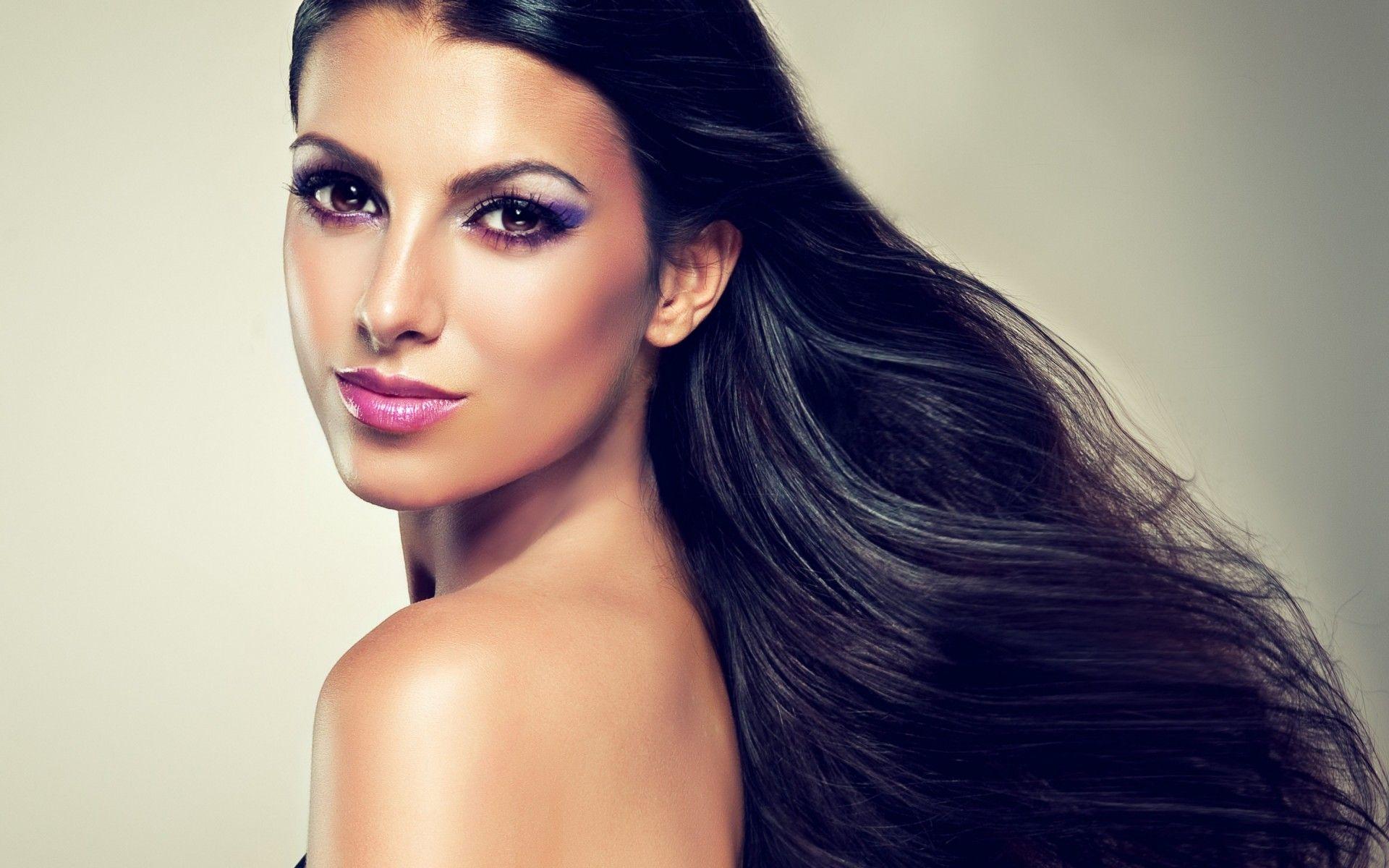 1920x1200 Beautiful Woman Black Hair HD Wallpaper 1920x1200