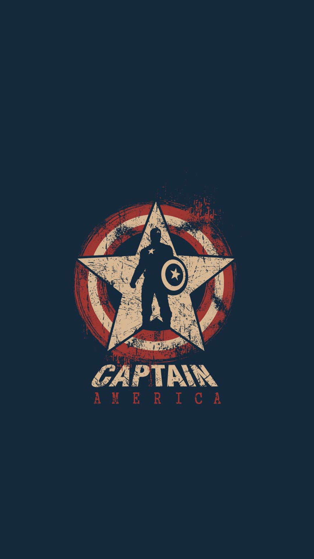 1080x1920 Captain America Symbol Wallpaper