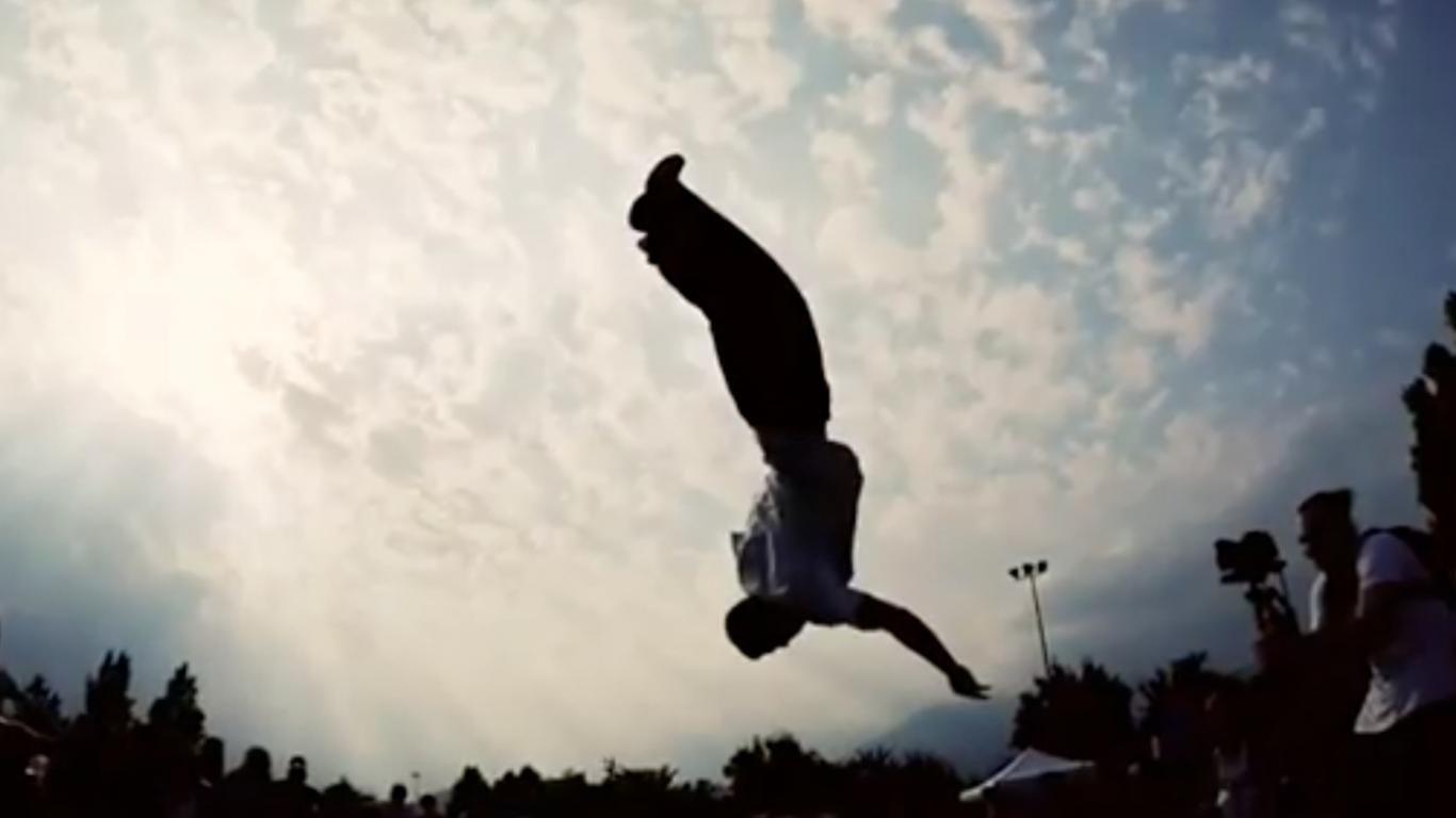 1366x768 Parkour Wallpaper 16 X 770