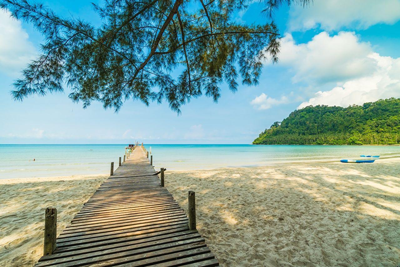 1280x853 Desktop Wallpaper Beach Sea Nature Marinas