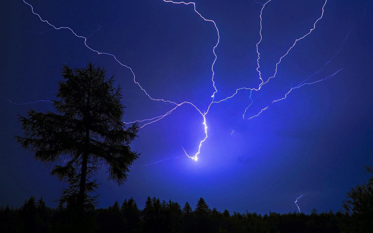 1280x800 Live Wallpaper Thunderstorm