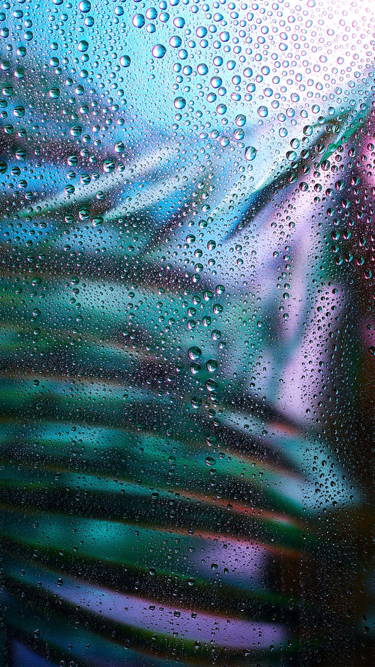 1242x2208 I Love Papers. raindrop exotic plant art illustration
