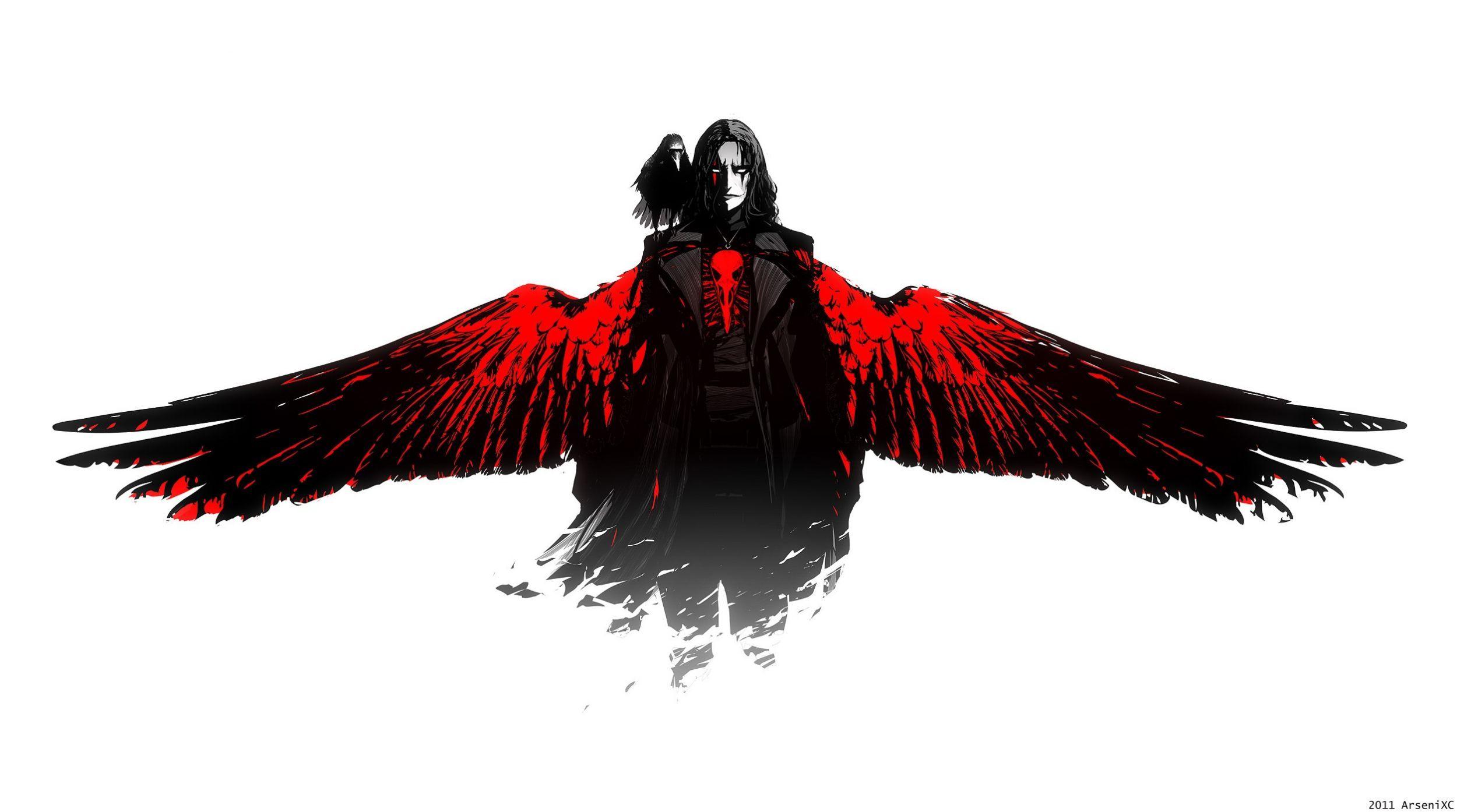 2500x1394 Crow Wallpaper for Desk(2509x1400 px) download free now