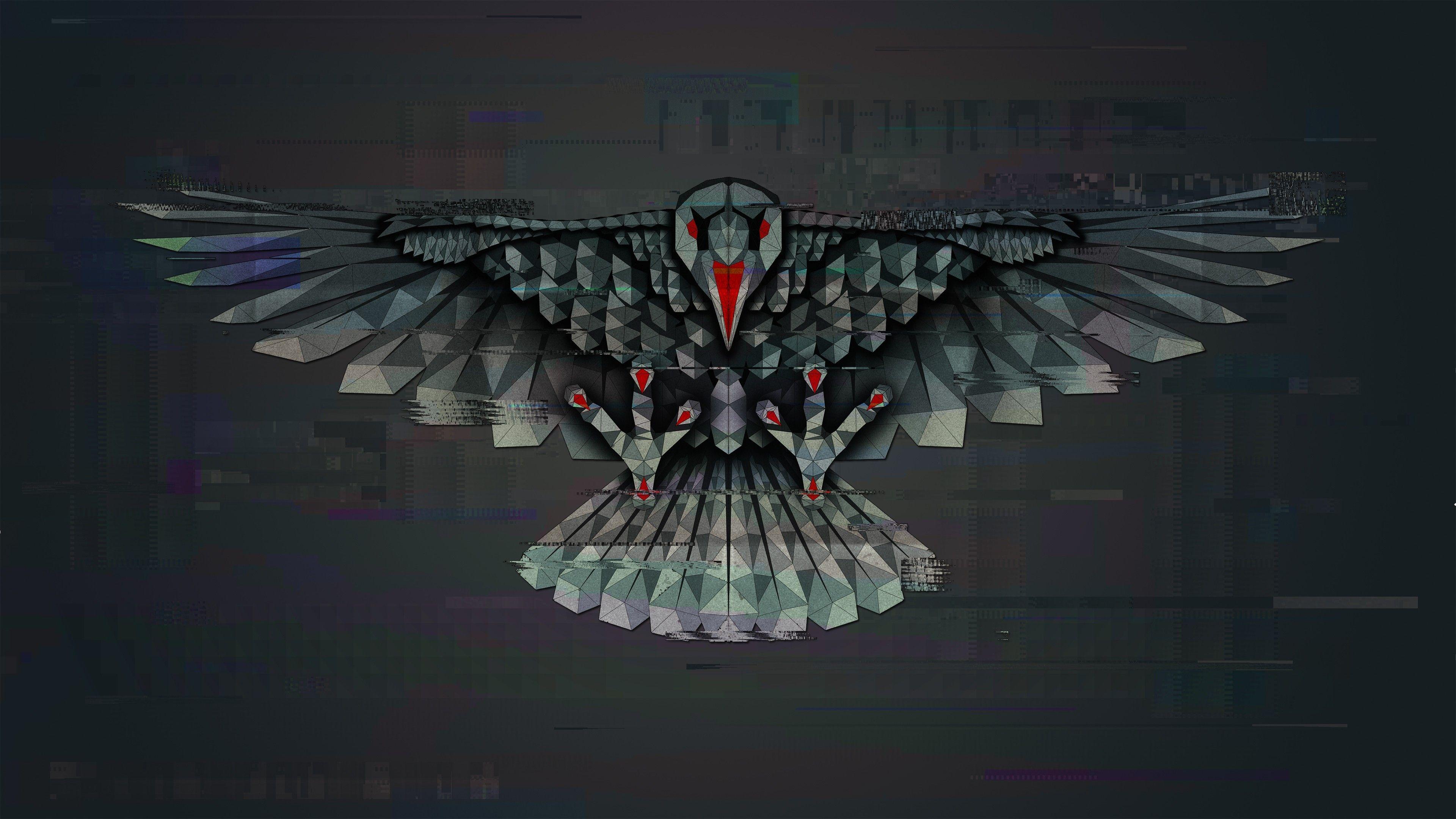 3840x2160 Crow Artistic, HD Artist, 4k Wallpaper, Image, Background