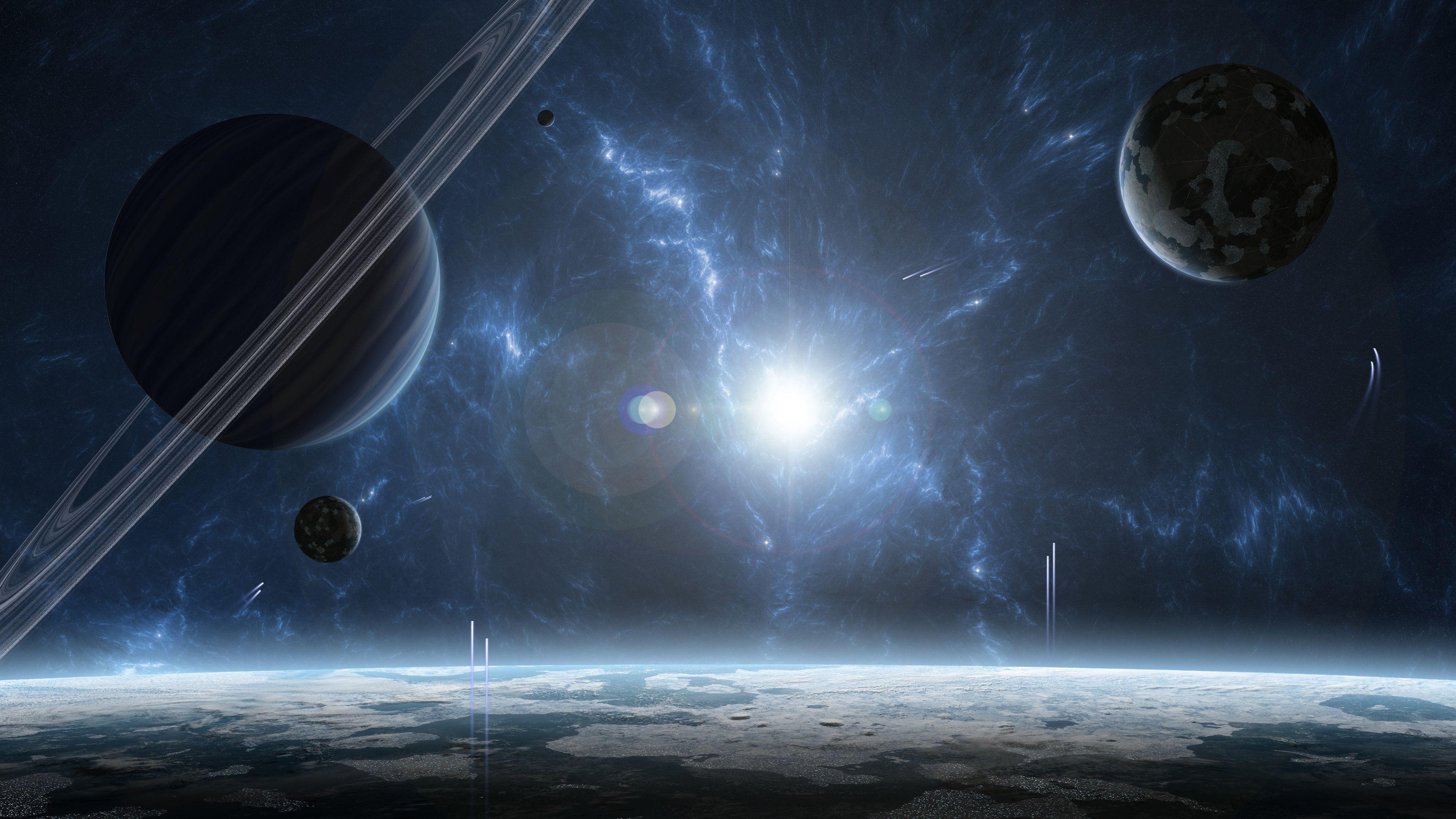 3840x2160 In The Space 4K Wallpaper [3840x2160]