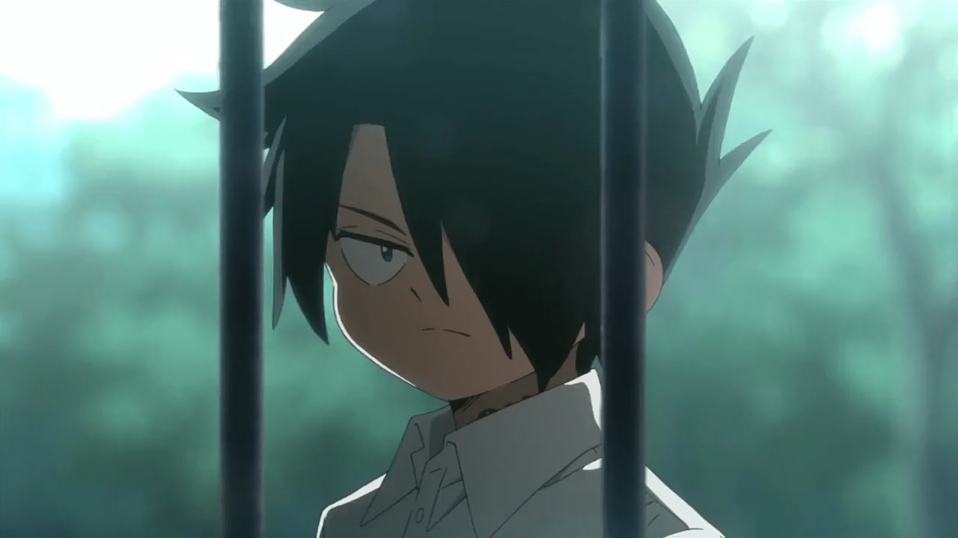 1920x1080 Emma The Promised Neverland Wallpaper with angry mood