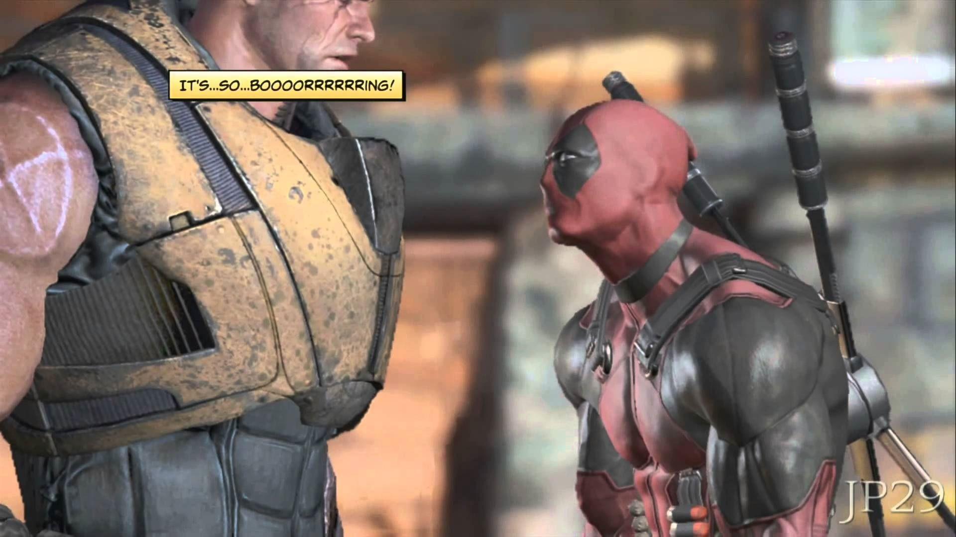 1920x1080 Deadpool being Bored by
